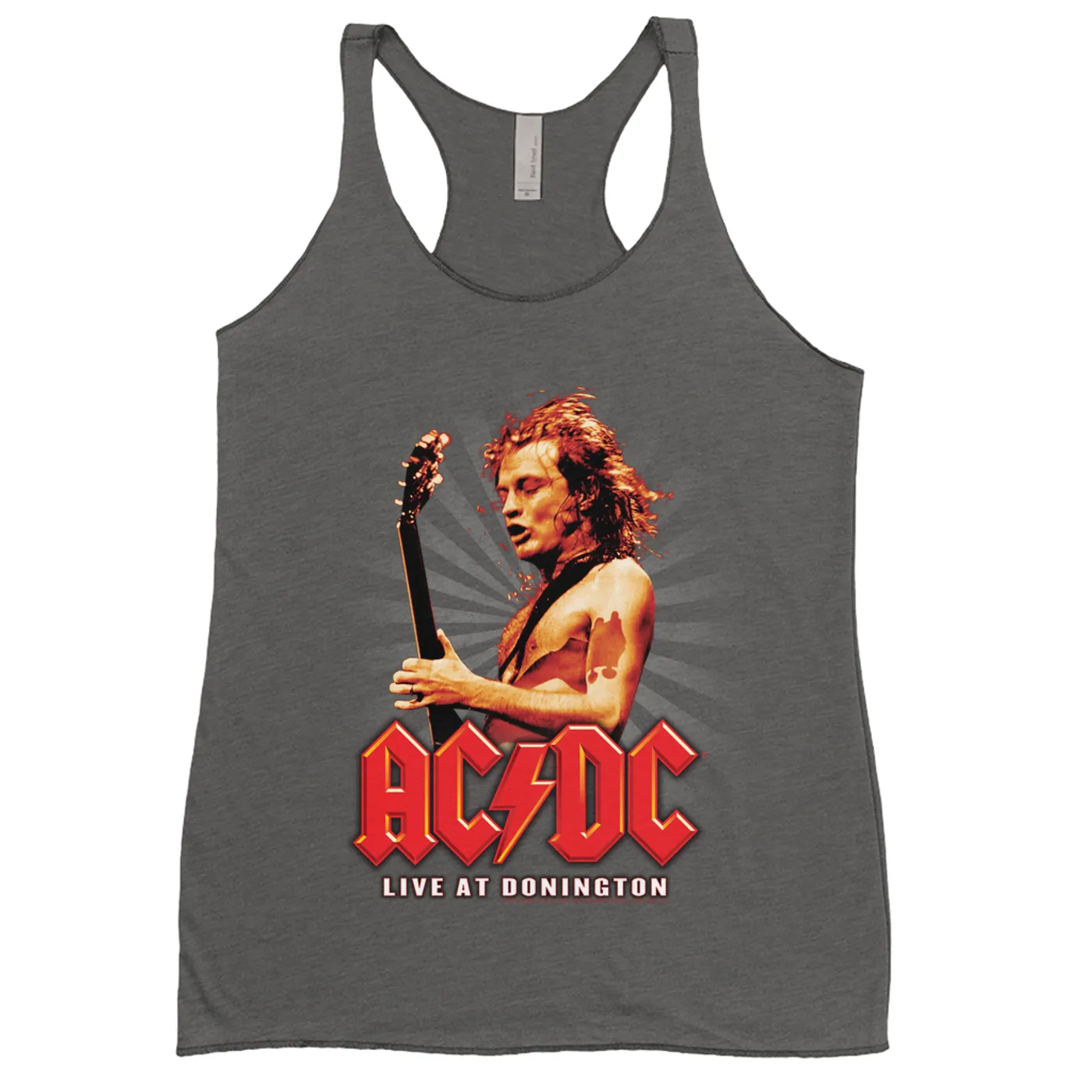 AC/DC Ladies' Tank Top | Live At Donington Concert ACDC Shirt (Merchbar Exclusive)