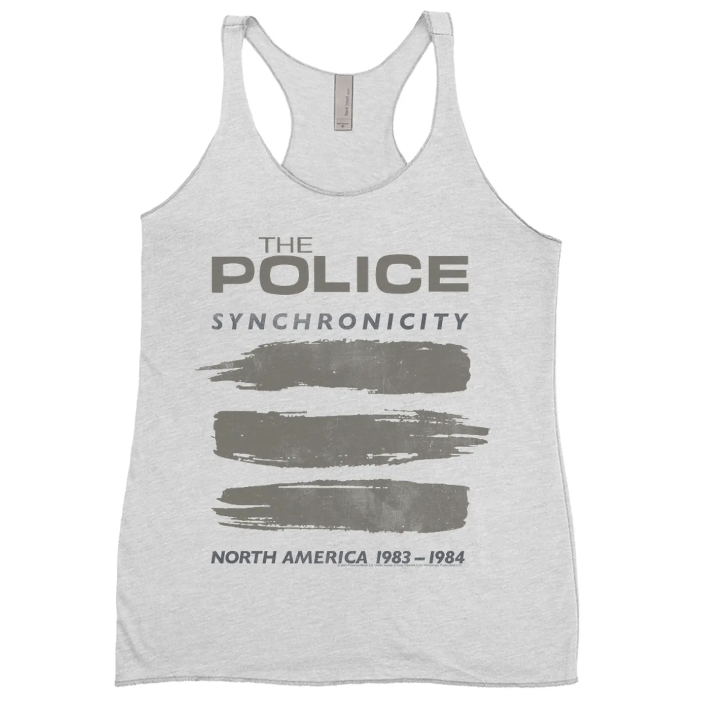 The Police Ladies' Tank Top | Synchronicity North America Tour 1983 - 1984 The Police Shirt