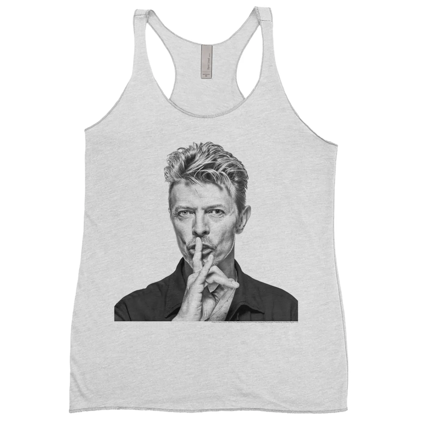 David Bowie Ladies' Tank Top | Bowie Black And White Photo David Bowie Shirt