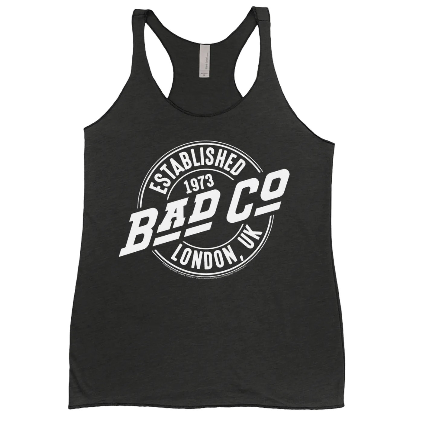 Bad Company Ladies' Tank Top | Established 1973 London UK Logo Bad Company Shirt