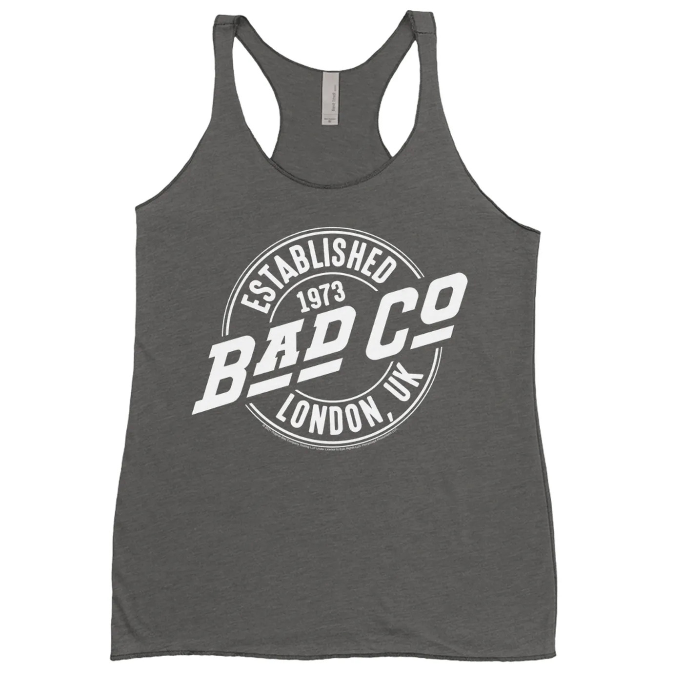 Bad Company Ladies' Tank Top | Established 1973 London UK Logo Bad Company Shirt