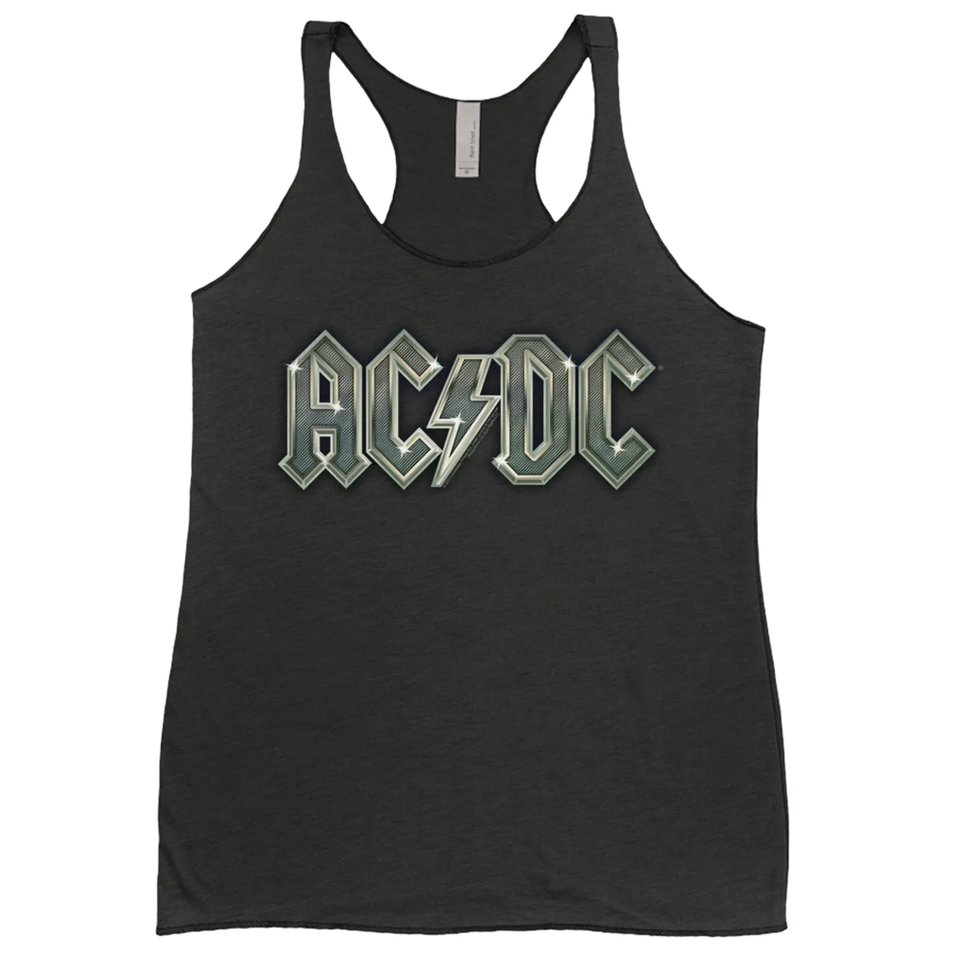 ACDC Ladies' Tank Top | AC/DC Metal Metallic Logo ACDC Shirt
