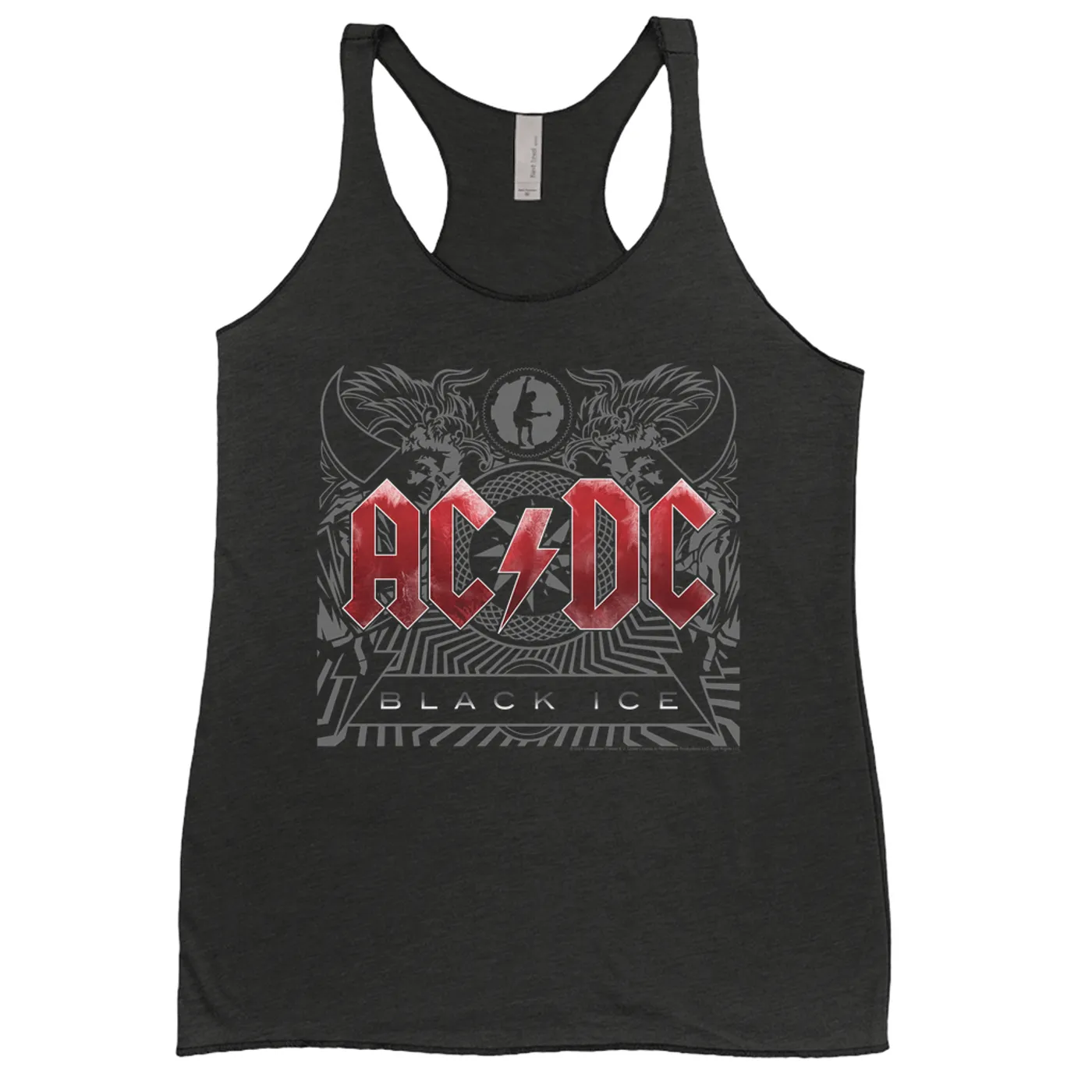 AC/DC Ladies' Tank Top | Black Ice Album Cover Art ACDC Shirt (Merchbar Exclusive)