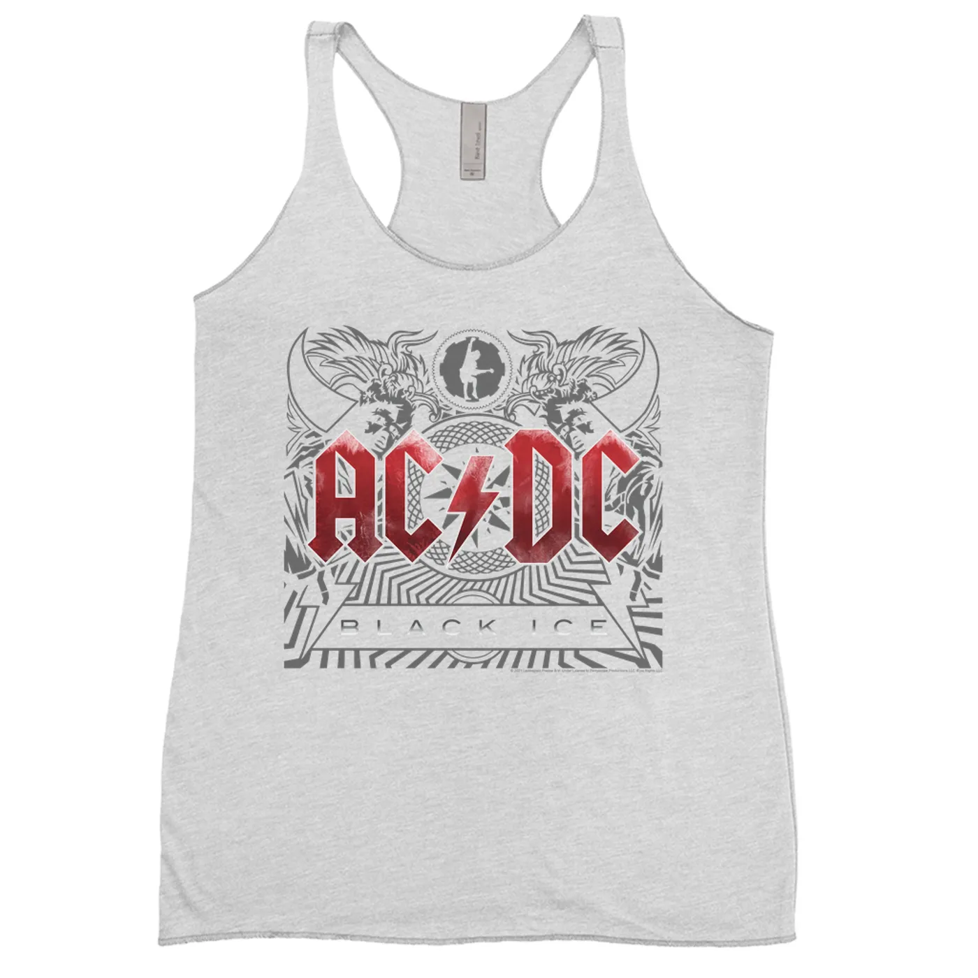 AC/DC Ladies' Tank Top | Black Ice Album Cover Art ACDC Shirt (Merchbar Exclusive)