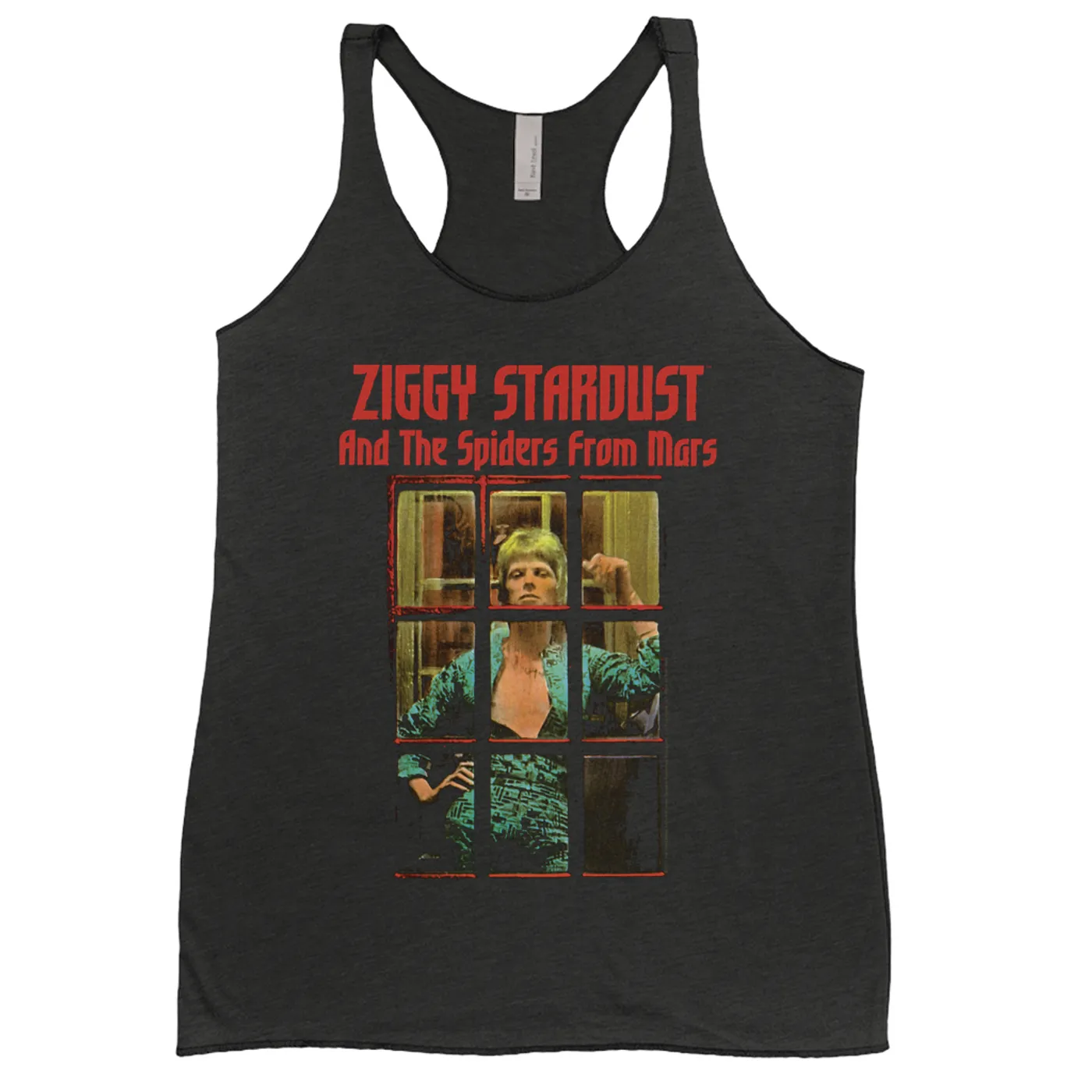 David Bowie Ladies' Tank Top | Ziggy Stardust And The Spiders From Mars Photo David Bowie Shirt