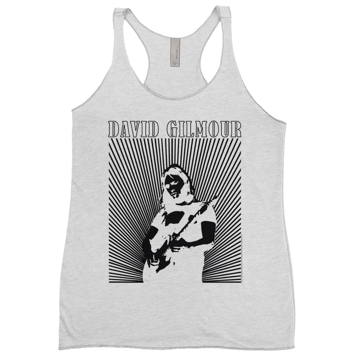 David Gilmour Ladies' Tank Top | Young David Gilmour Burst Design David Gilmour Shirt