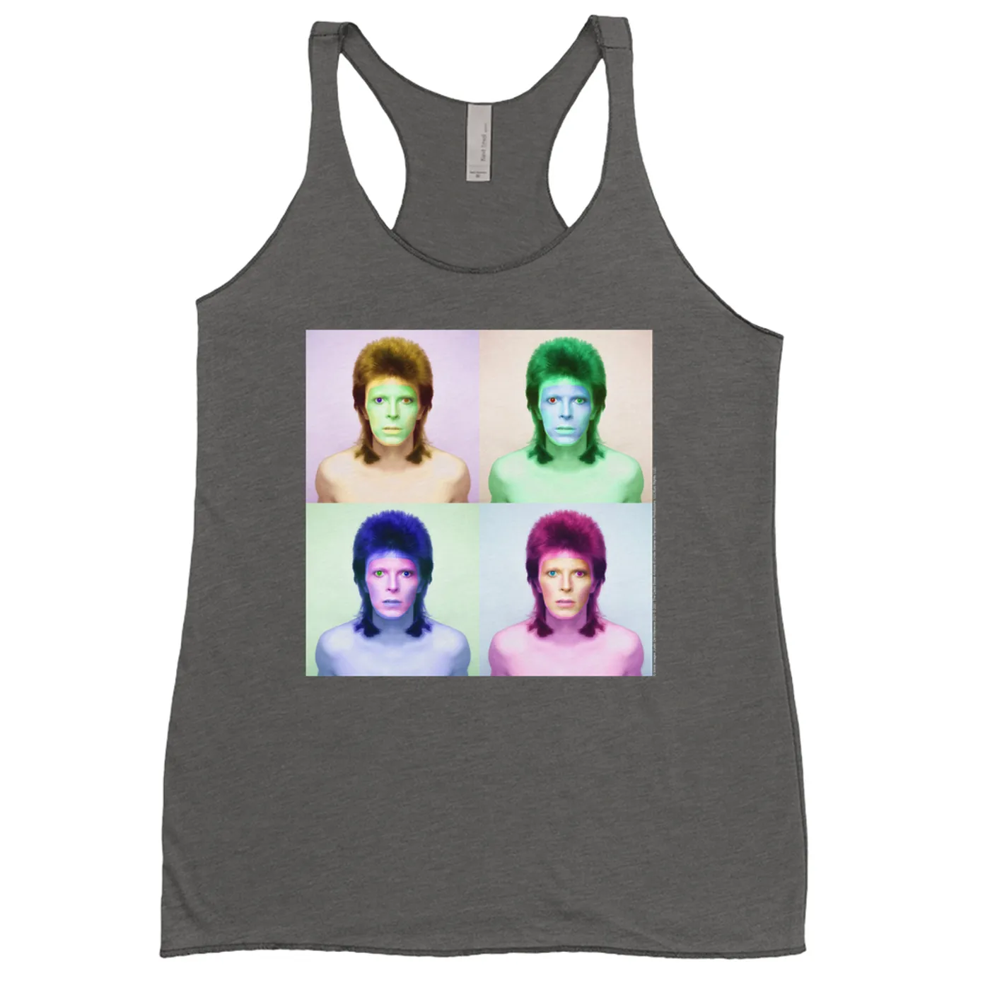 David Bowie Ladies' Tank Top | Bowie Pop Color David Bowie Shirt (Merchbar Exclusive)