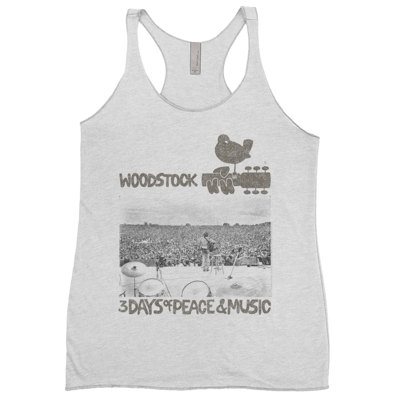 Woodstock Ladies' Tank Top | On Stage At Woodstock Woodstock Shirt