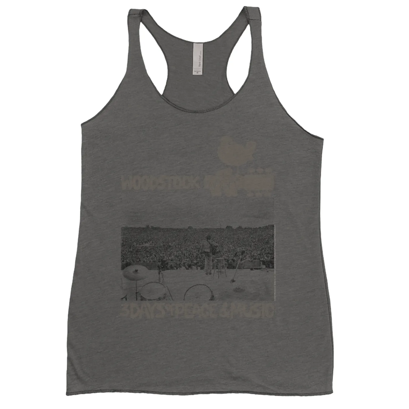 Woodstock Ladies' Tank Top | On Stage At Woodstock Woodstock Shirt