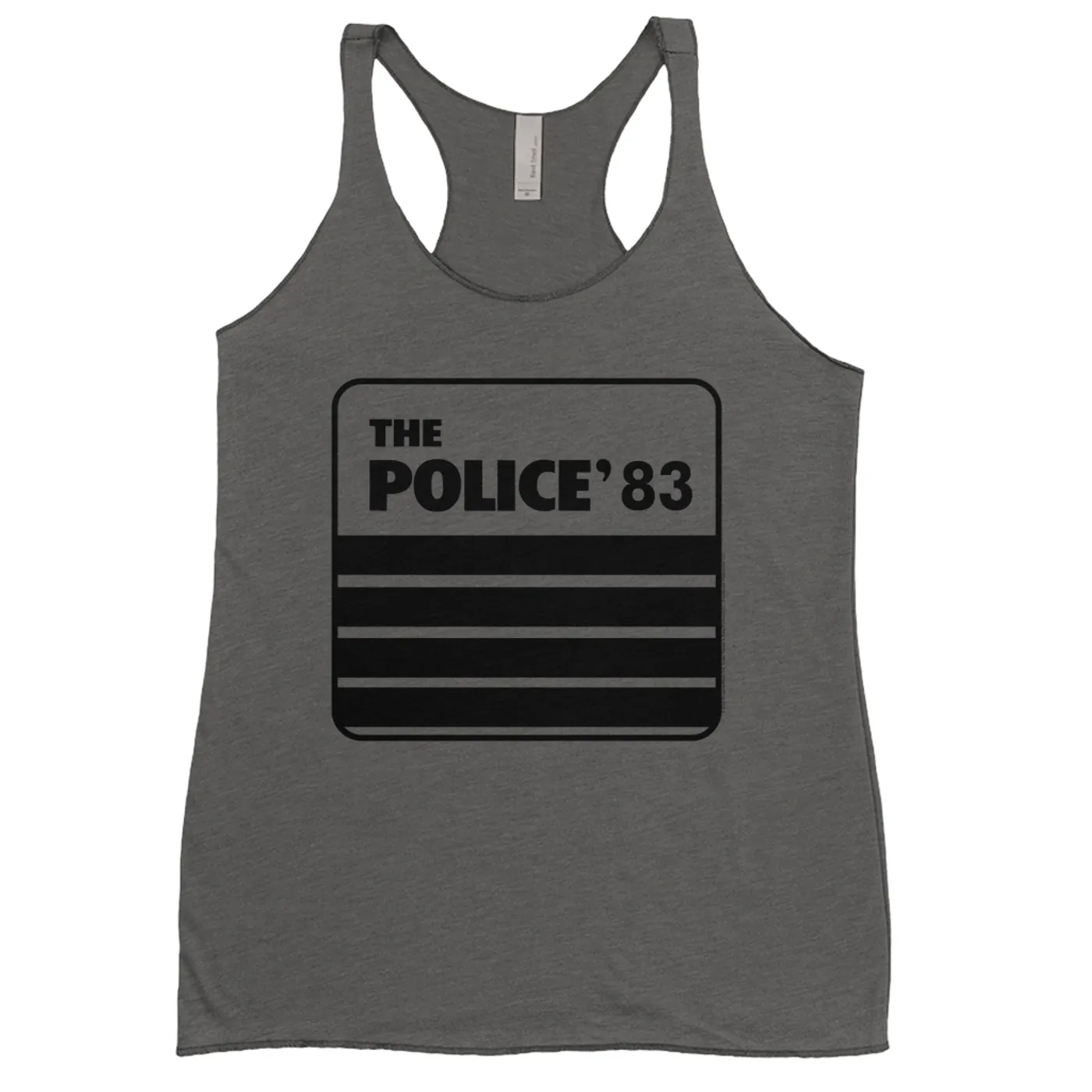 The Police Ladies' Tank Top | The Police 1983 Concert Tour The Police Shirt
