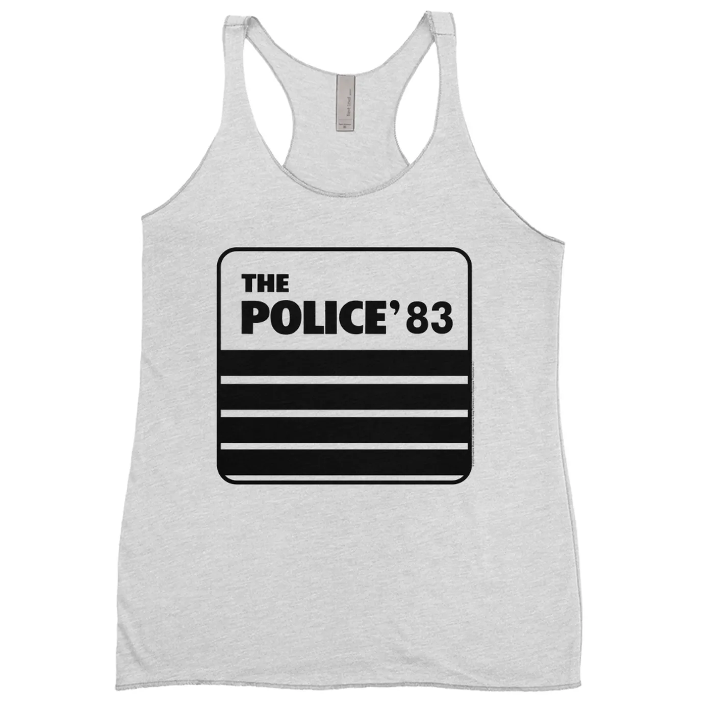 The Police Ladies' Tank Top | The Police 1983 Concert Tour The Police Shirt