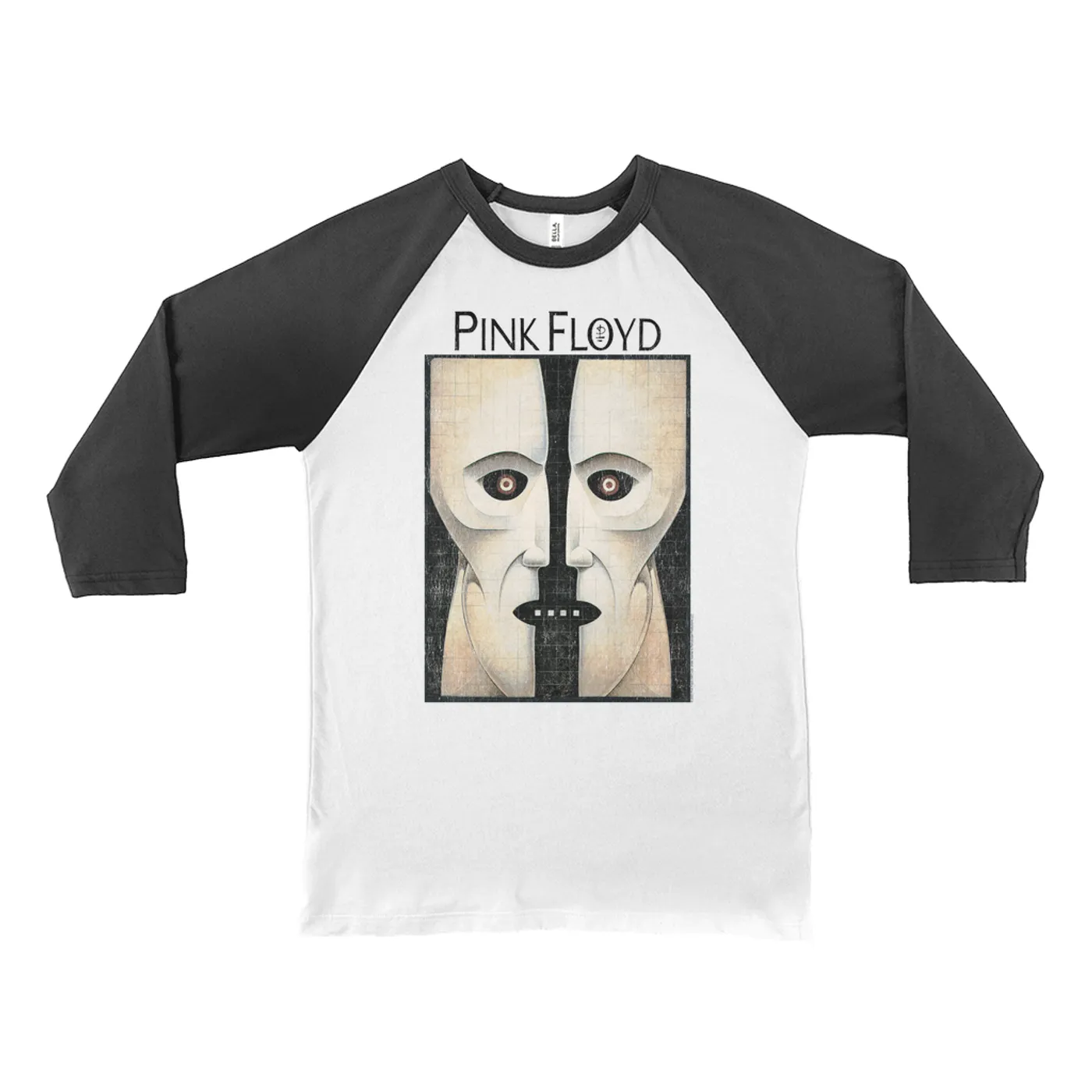 Pink Floyd 3/4 Sleeve Baseball Tee | Division Bell Drawing Pink Floyd Shirt