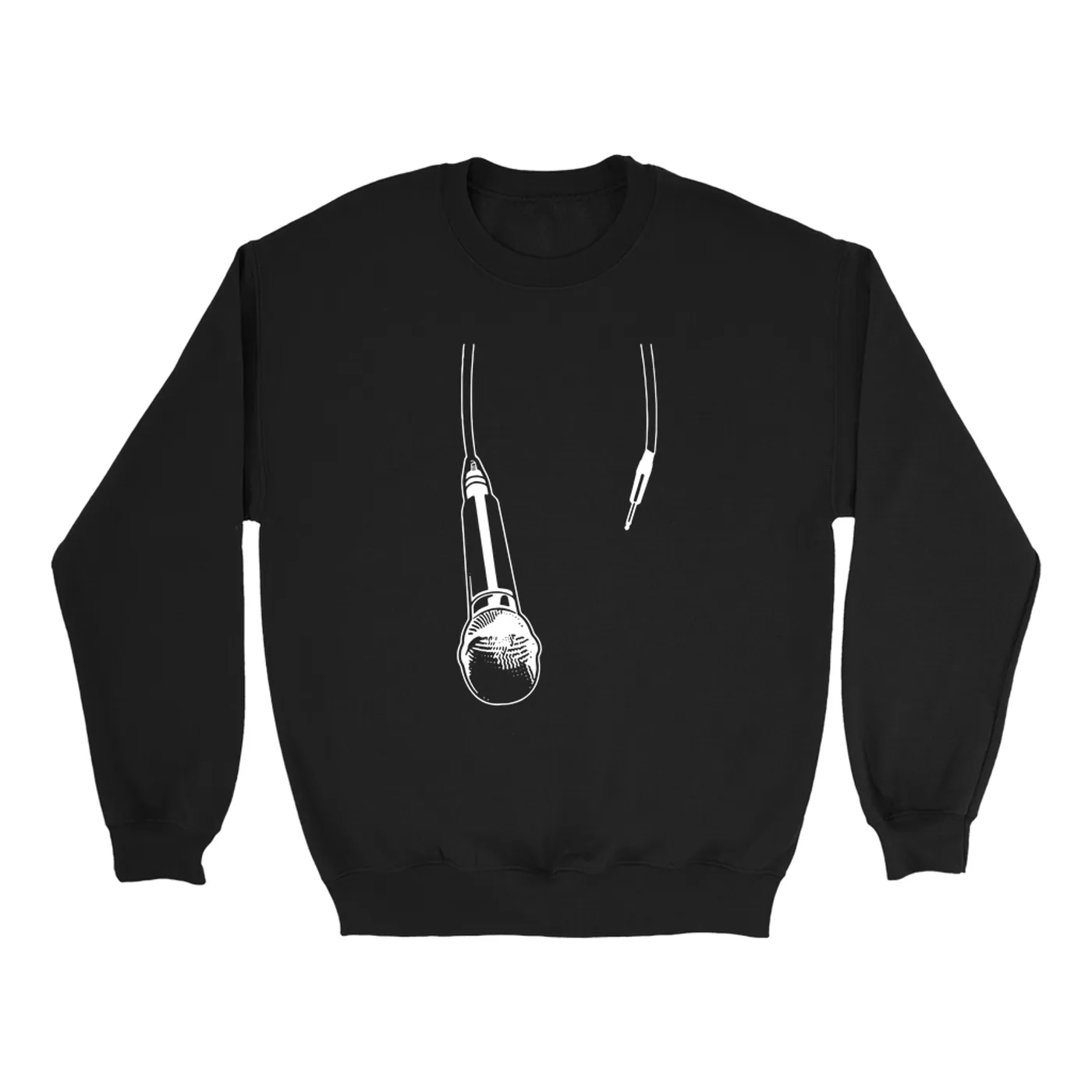 Merchbar Music Life Sweatshirt | Let The Mic Hang Merchbar Music Life Sweatshirt