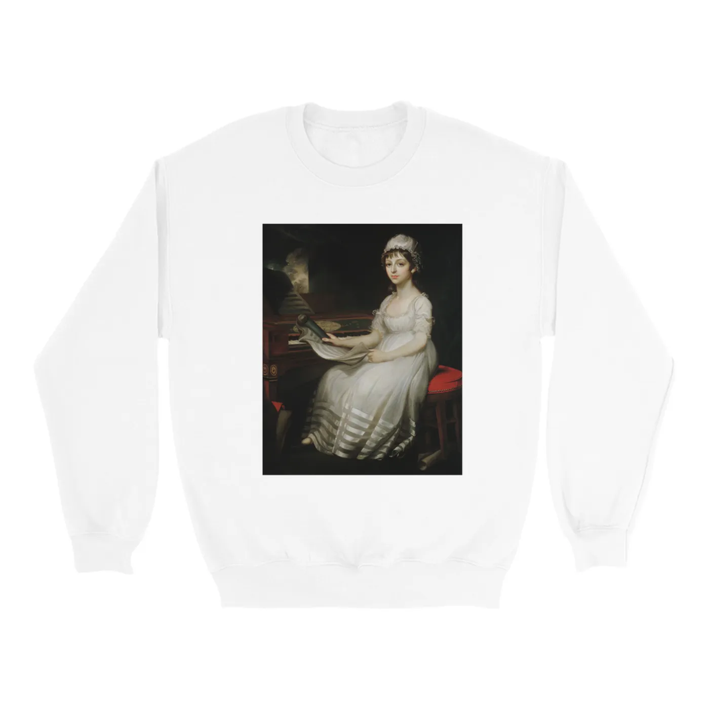 Merchbar Museum Series Sweatshirt | Portrait of a Young Woman Merchbar Museum Series Sweatshirt