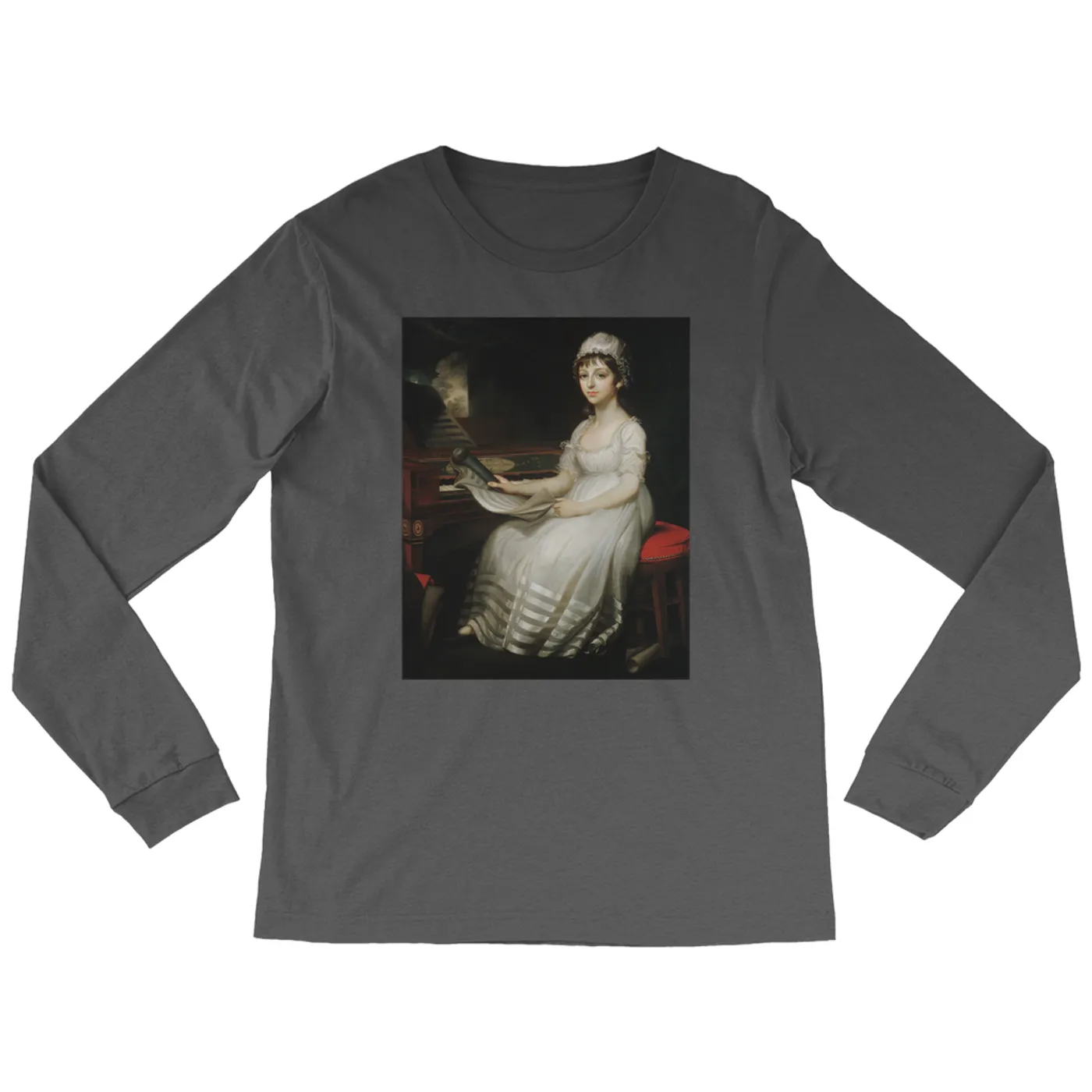 Merchbar Museum Series Long Sleeve Shirt | Portrait of a Young Woman Merchbar Museum Series Shirt