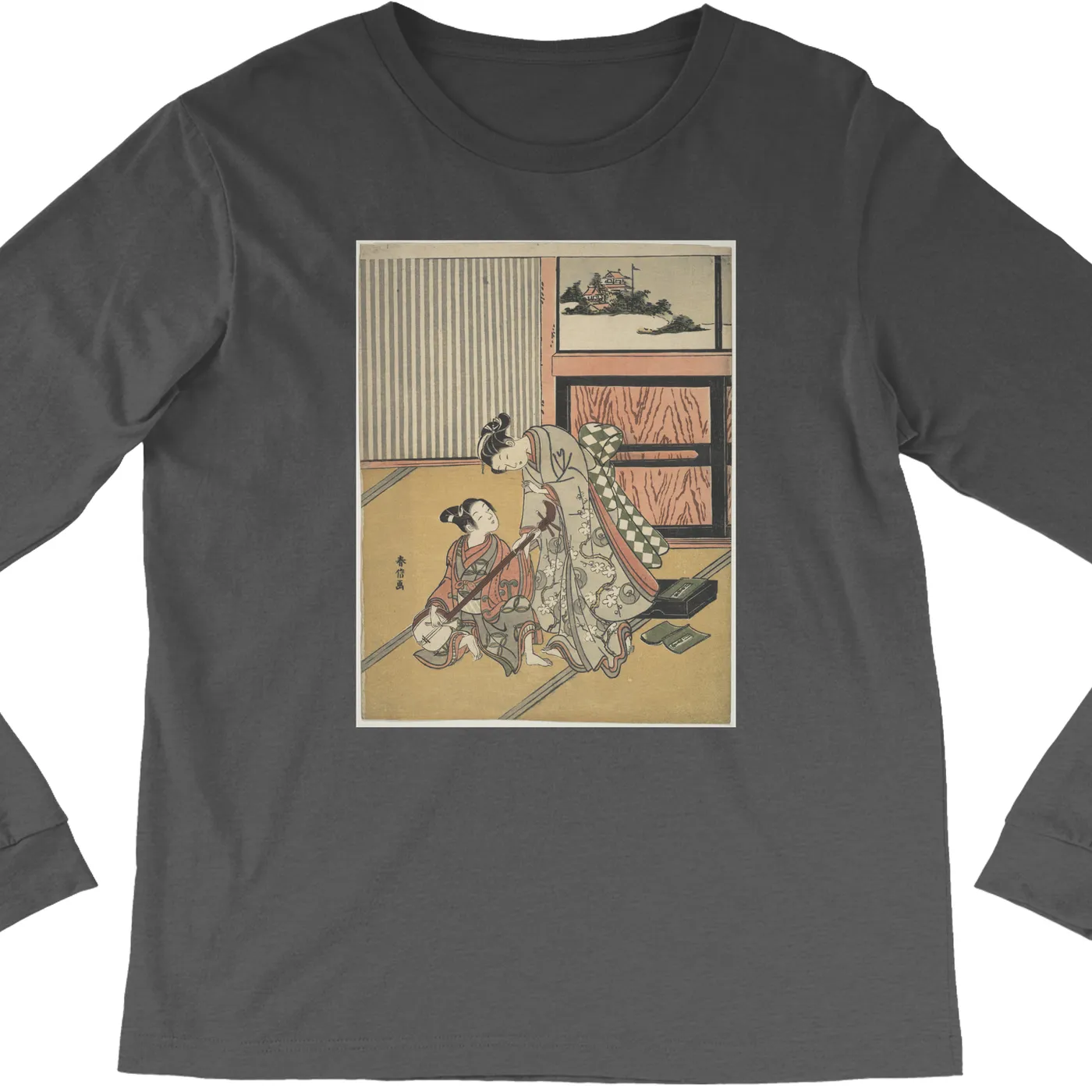 Merchbar Museum Series Long Sleeve Shirt | The Music Lesson Merchbar Museum Series Shirt