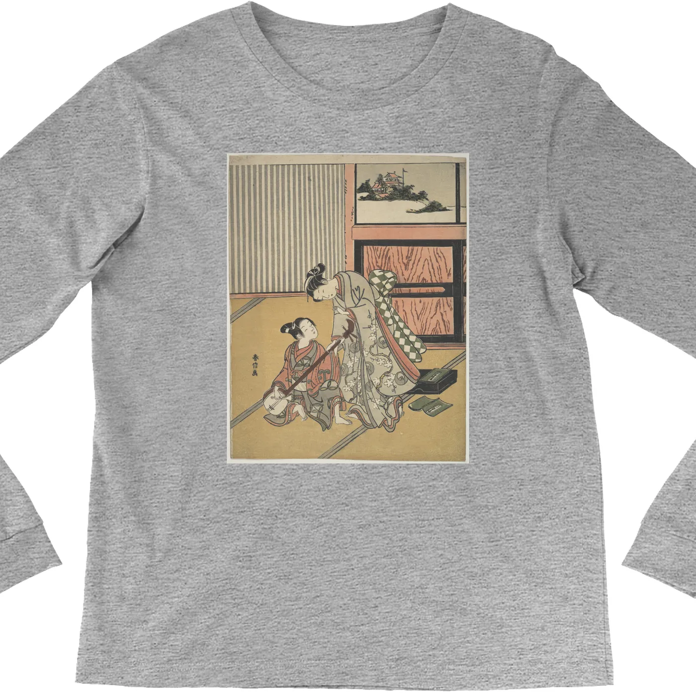 Merchbar Museum Series Long Sleeve Shirt | The Music Lesson Merchbar Museum Series Shirt