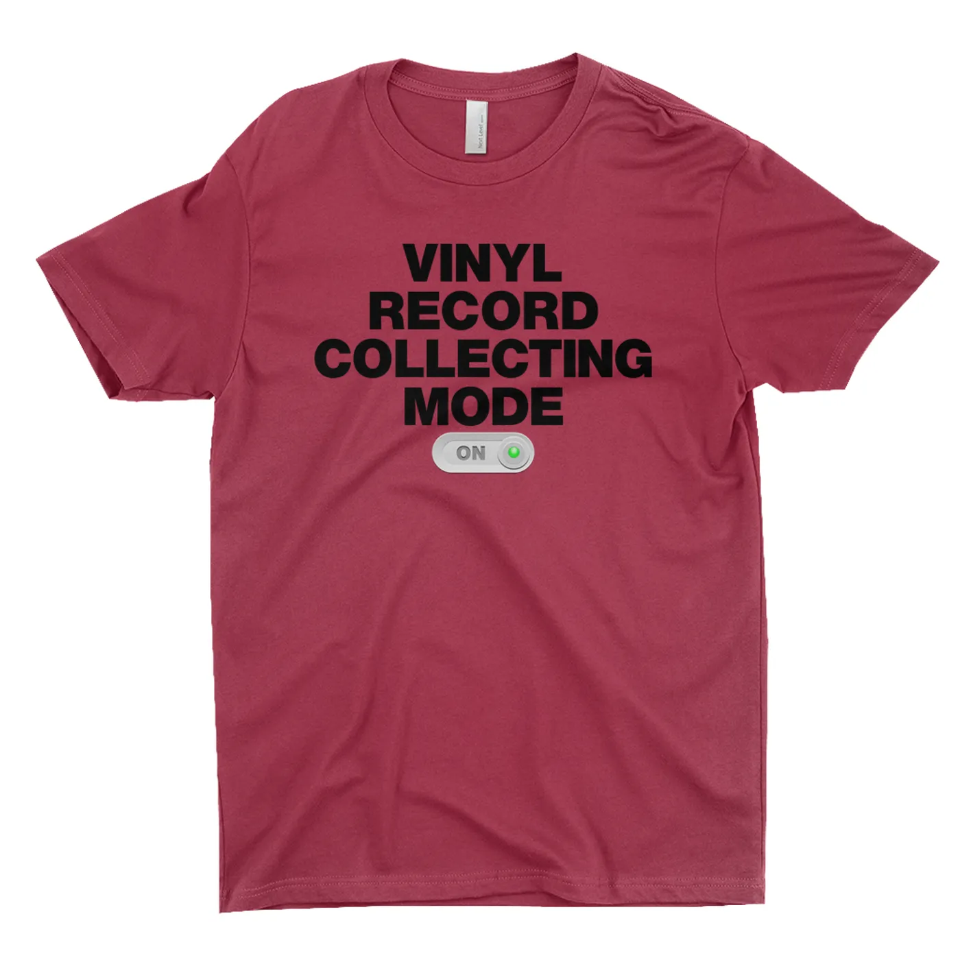 Merchbar Music Life T-Shirt | Vinyl Record Collecting Mode On Merchbar Music Life Shirt