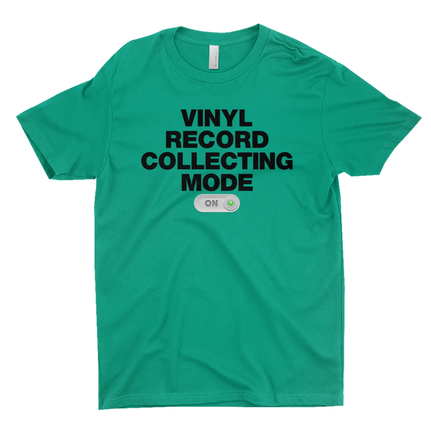 Merchbar Music Life T-Shirt | Vinyl Record Collecting Mode On Merchbar Music Life Shirt