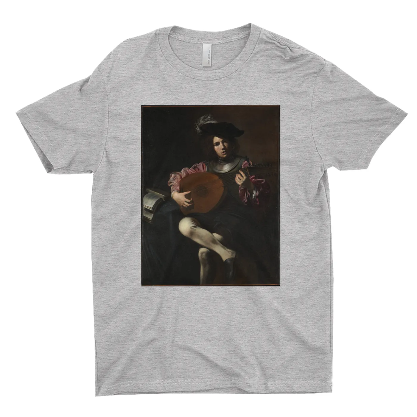 Merchbar Museum Series T-Shirt | Lute Player Merchbar Museum Series Shirt