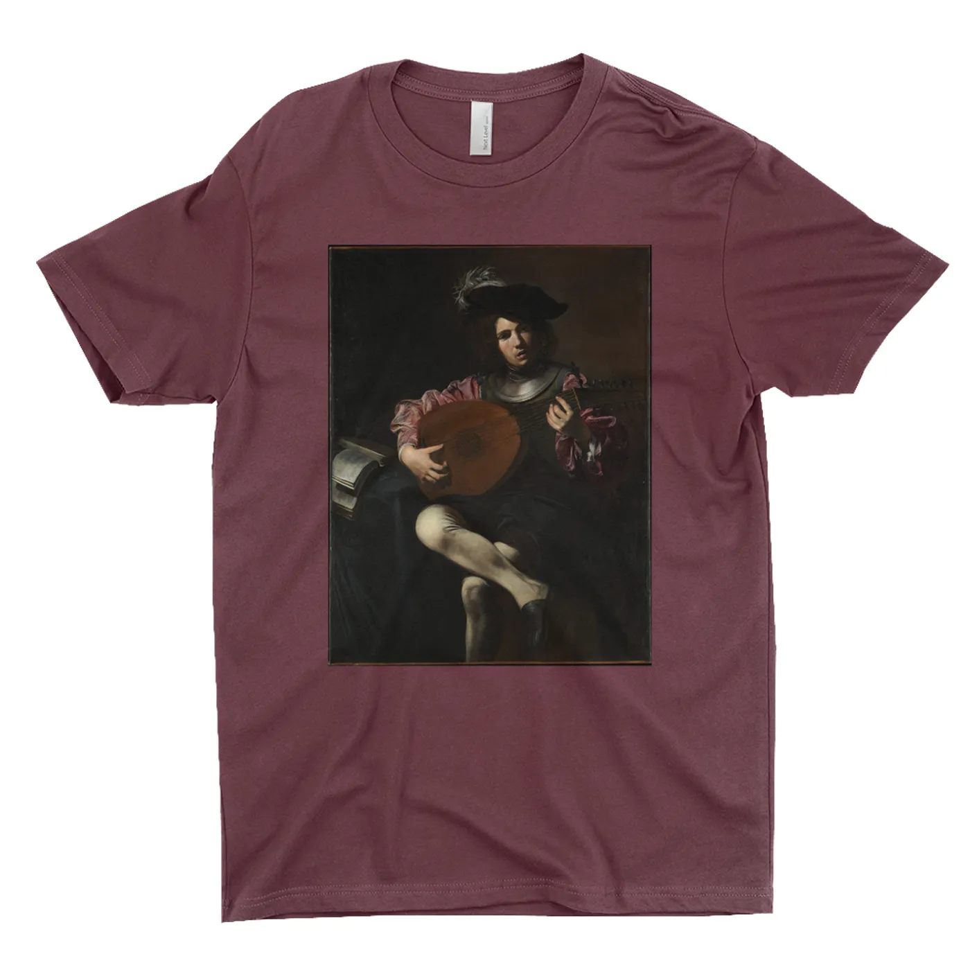 Merchbar Museum Series T-Shirt | Lute Player Merchbar Museum Series Shirt
