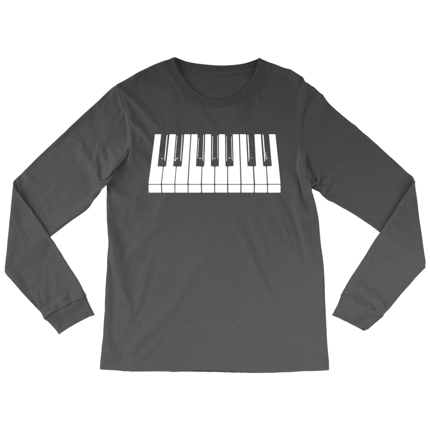 Merchbar Music Life Long Sleeve Shirt | Piano Keys Merchbar Music Life Shirt