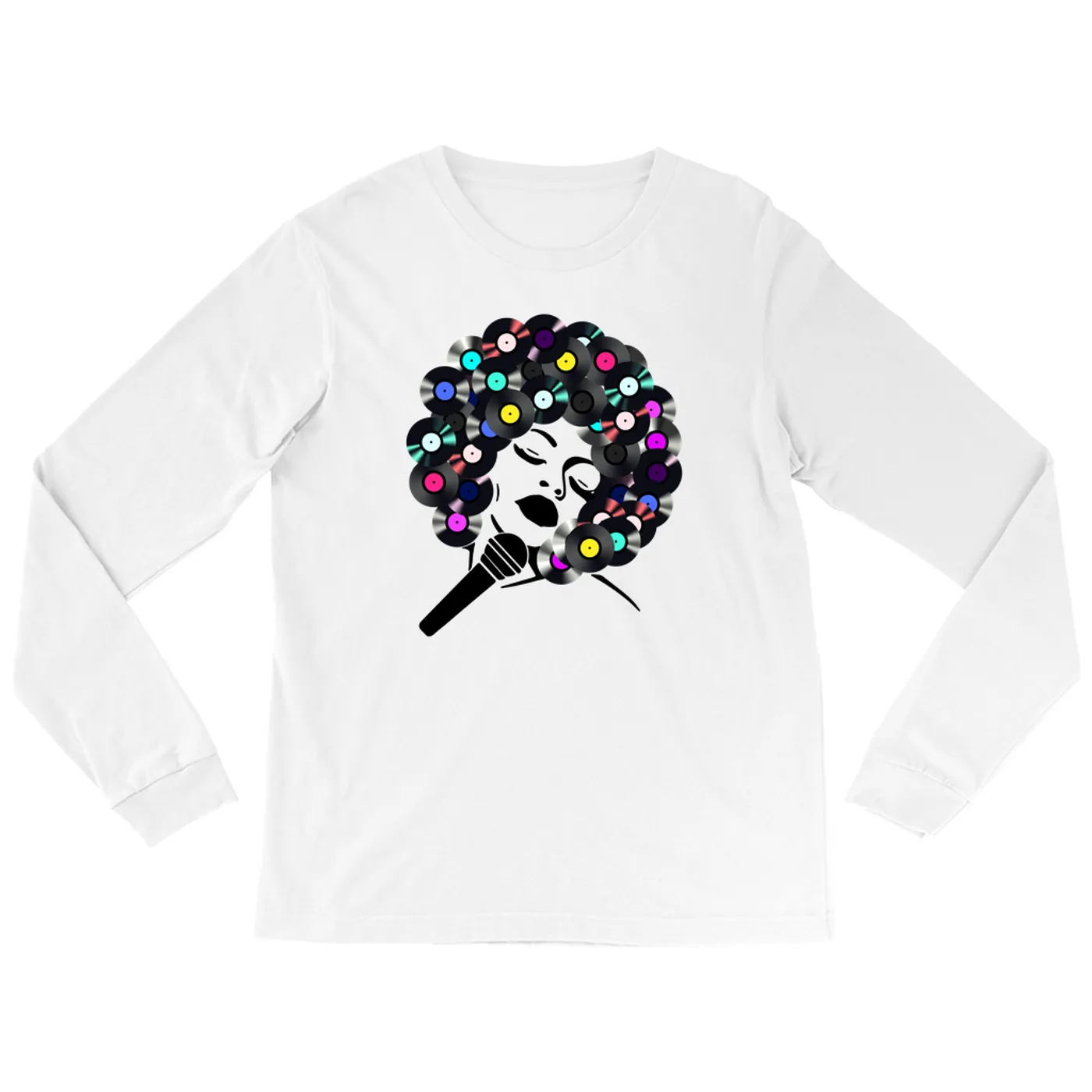 Merchbar Music Life Long Sleeve Shirt | The Soul Of Vinyl Merchbar Music Life Shirt