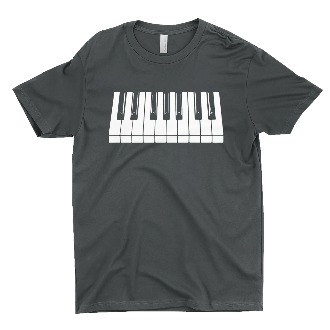 Merchbar Music Life T-Shirt | Piano Keys Merchbar Music Life Shirt