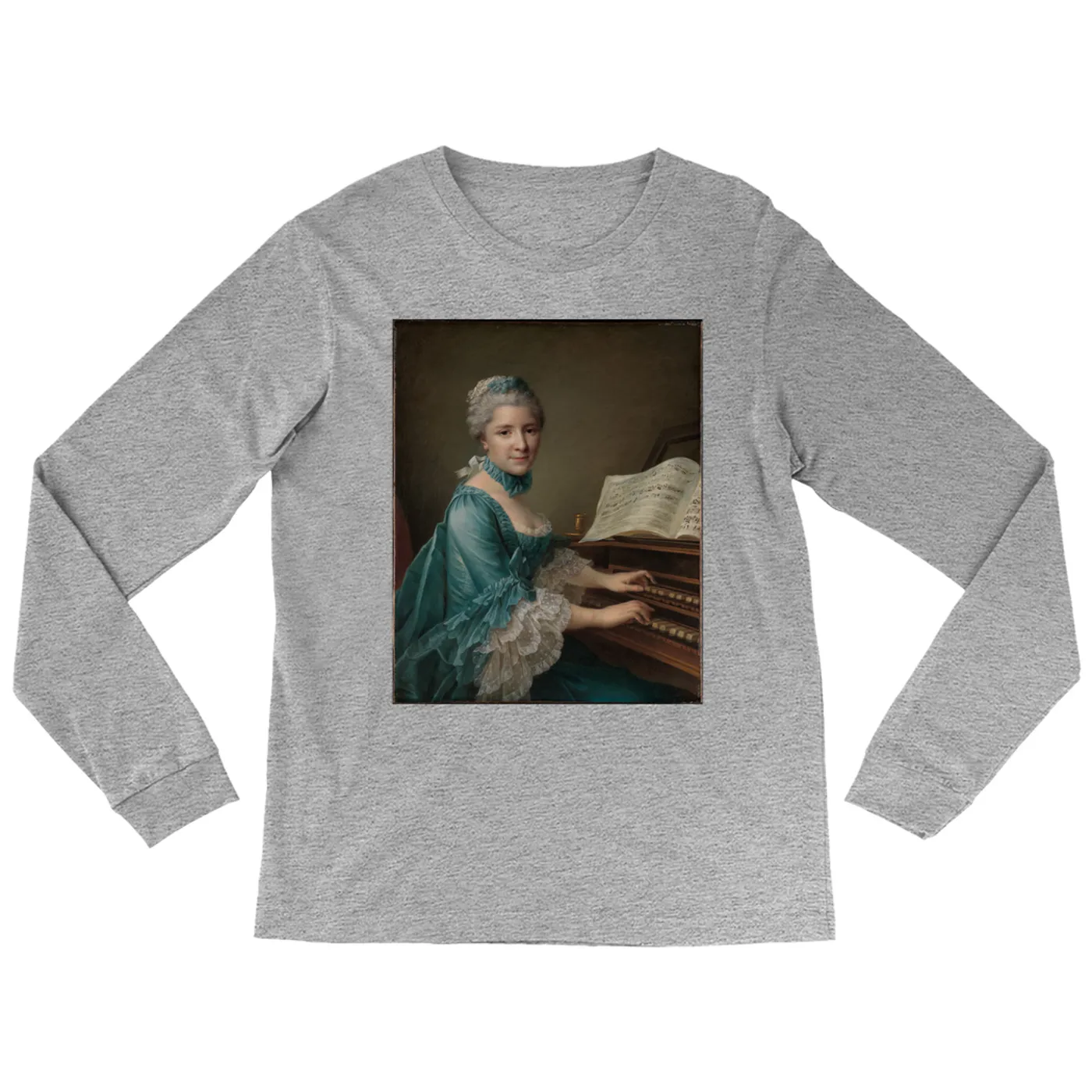 Merchbar Museum Series Long Sleeve Shirt | Portrait of a Woman Merchbar Museum Series Shirt