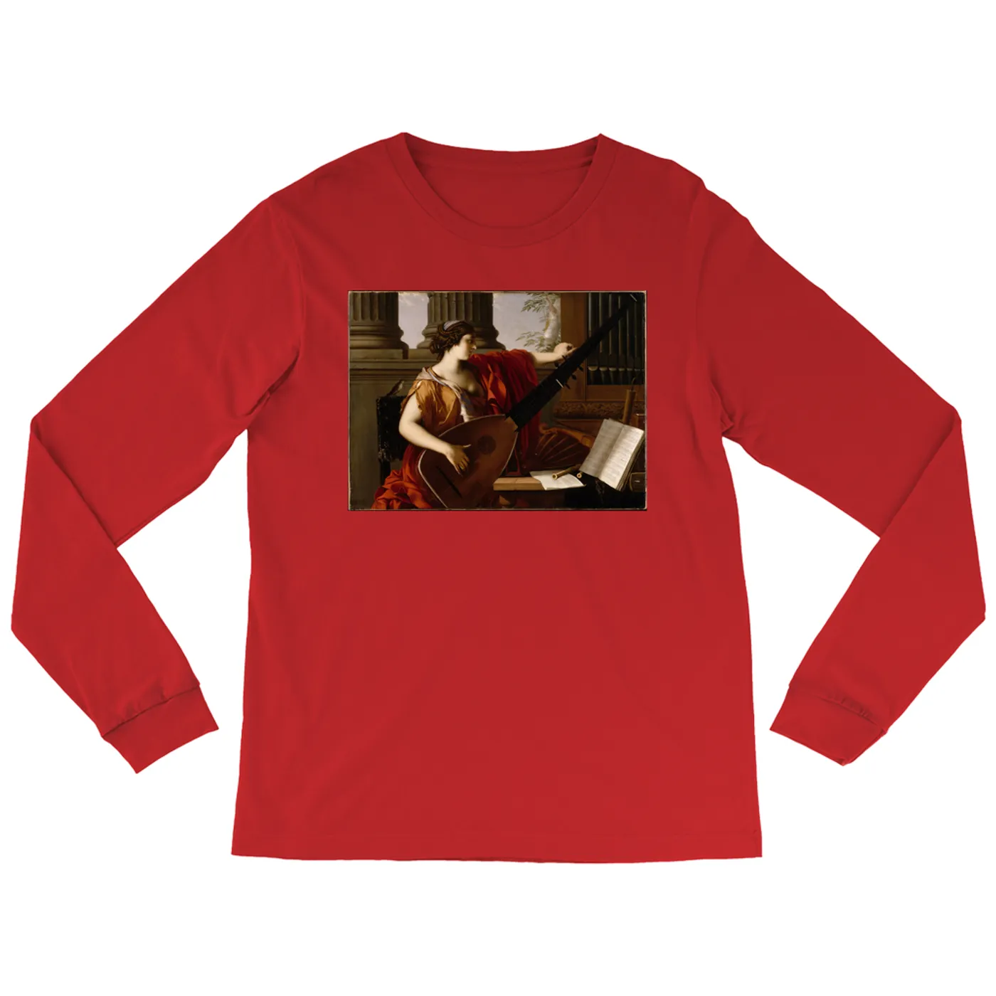 Merchbar Museum Series Long Sleeve Shirt | Allegory of Music Merchbar Museum Series Shirt