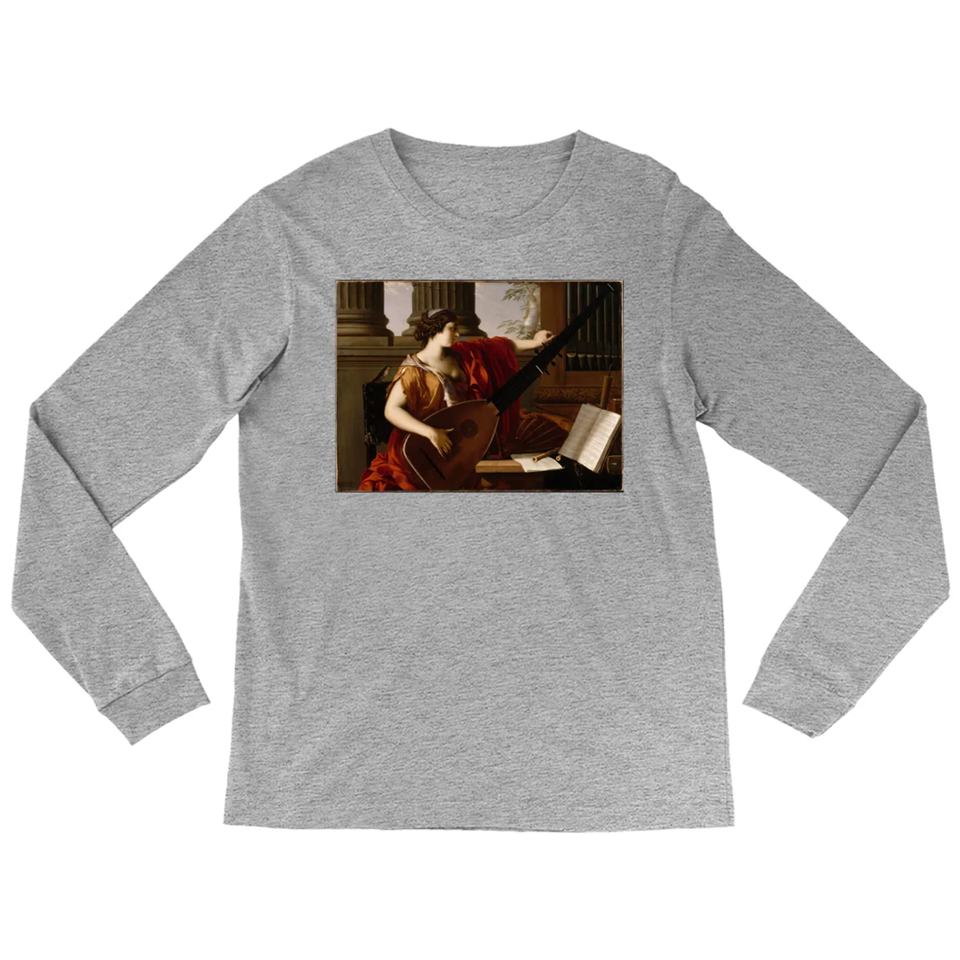 Merchbar Museum Series Long Sleeve Shirt | Allegory of Music Merchbar Museum Series Shirt