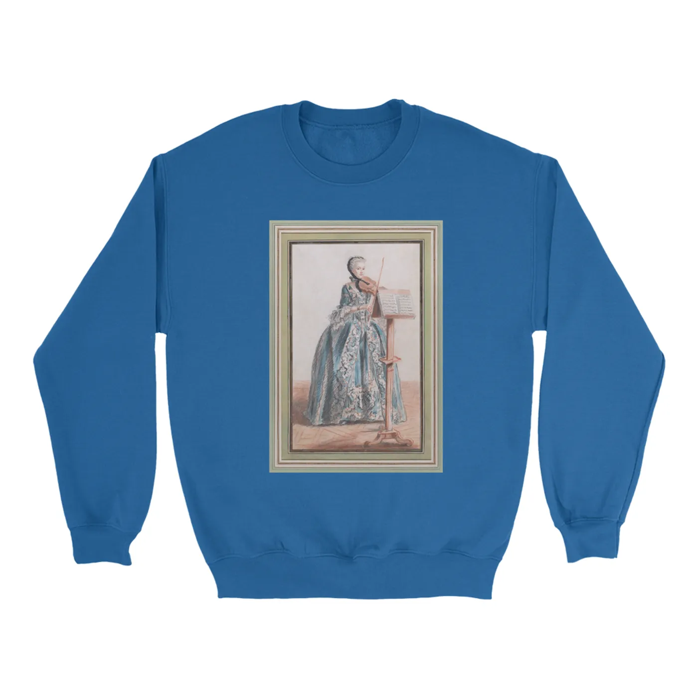 Merchbar Museum Series Sweatshirt | Woman Playing the Violin Merchbar Museum Series Sweatshirt