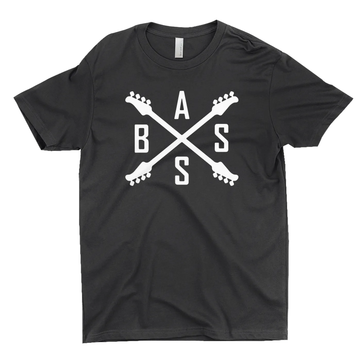 Merchbar Music Life T-Shirt | Bass Player Emblem Merchbar Music Life Shirt