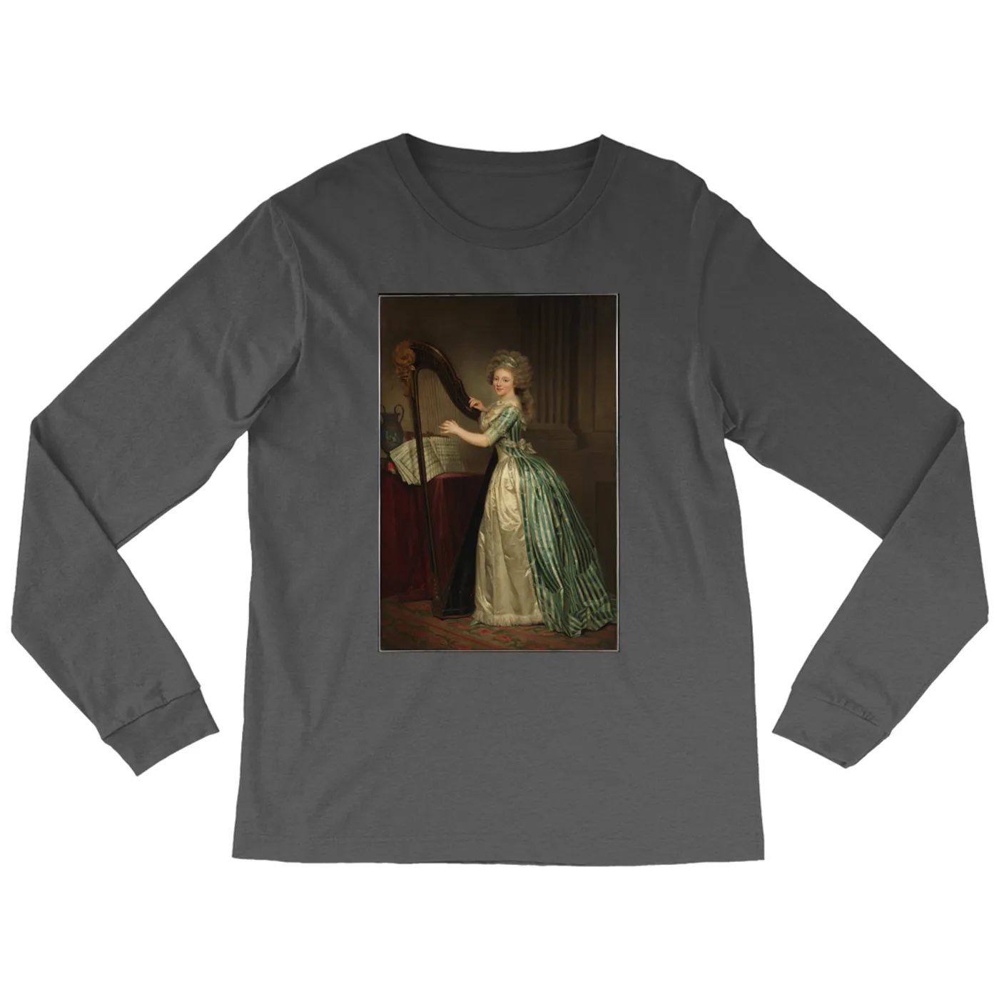Merchbar Museum Series Long Sleeve Shirt | Self-Portrait with a Harp Merchbar Museum Series Shirt