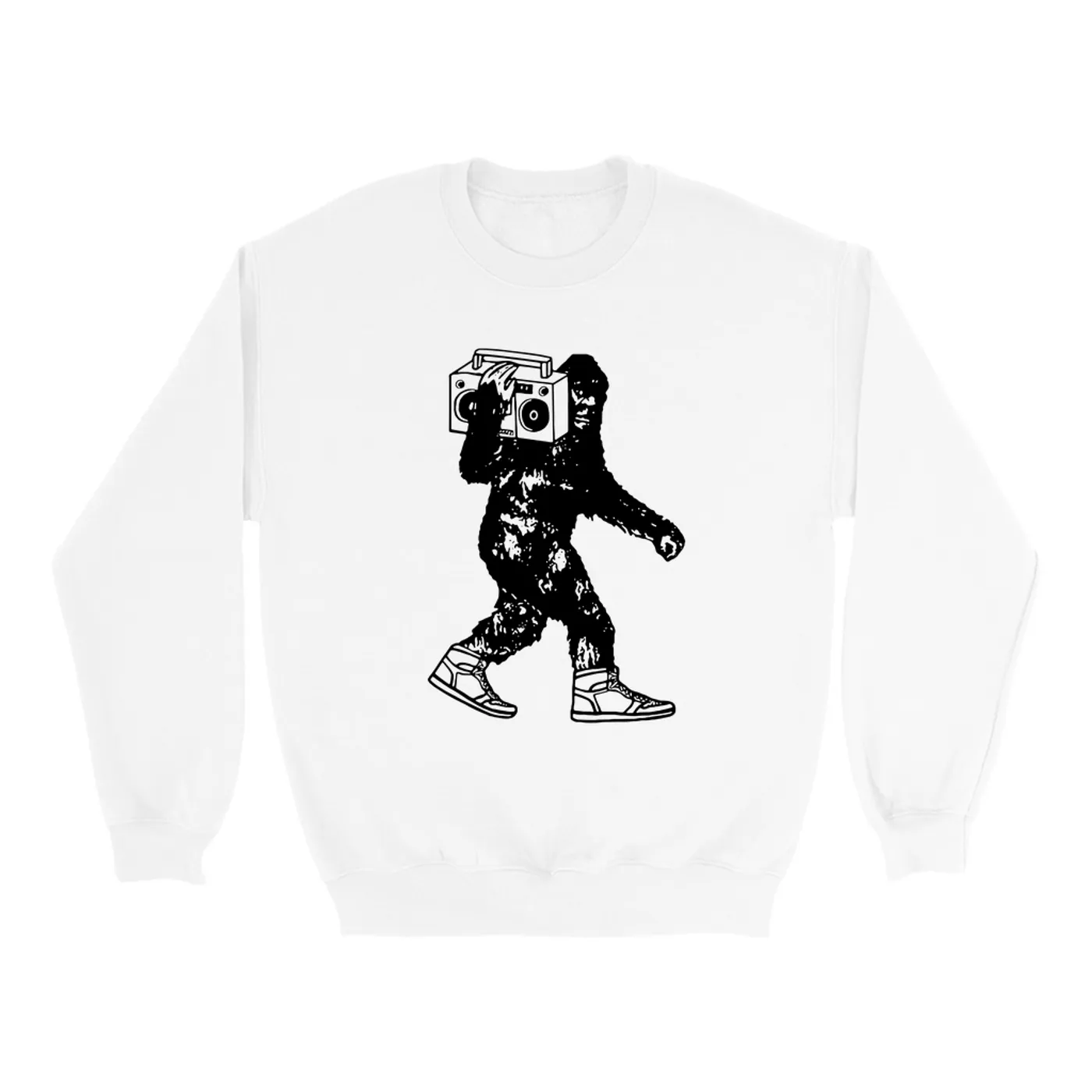Merchbar Music Life Sweatshirt | Bigfoot Boombox Merchbar Music Life Sweatshirt