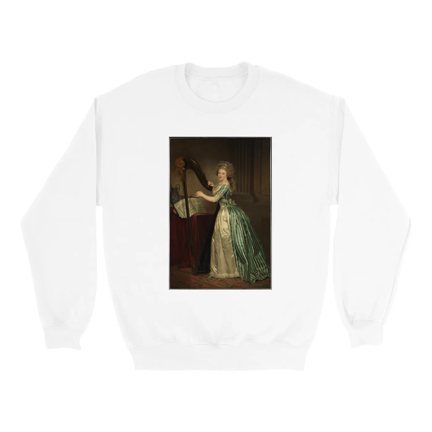 Merchbar Museum Series Sweatshirt | Self-Portrait with a Harp Merchbar Museum Series Sweatshirt