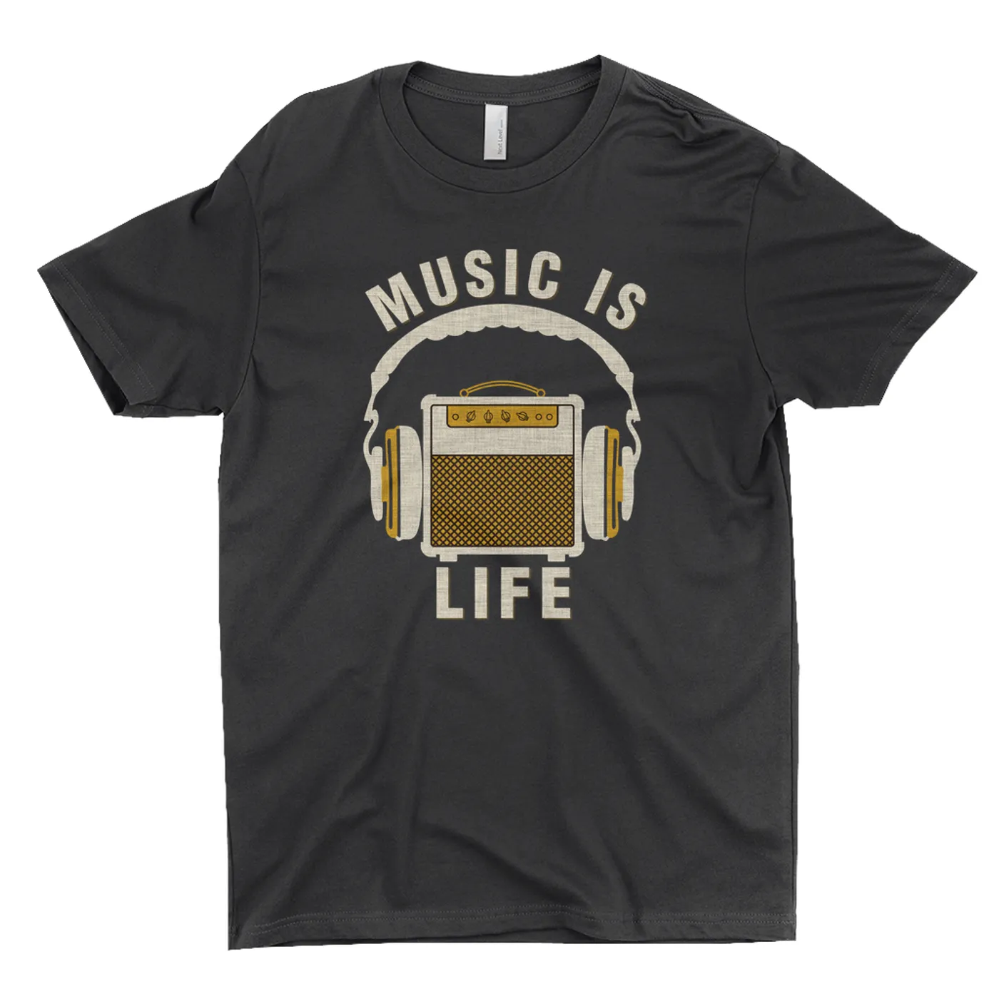 Merchbar Music Life T-Shirt | Music Amps Life Merchbar Music Life Shirt