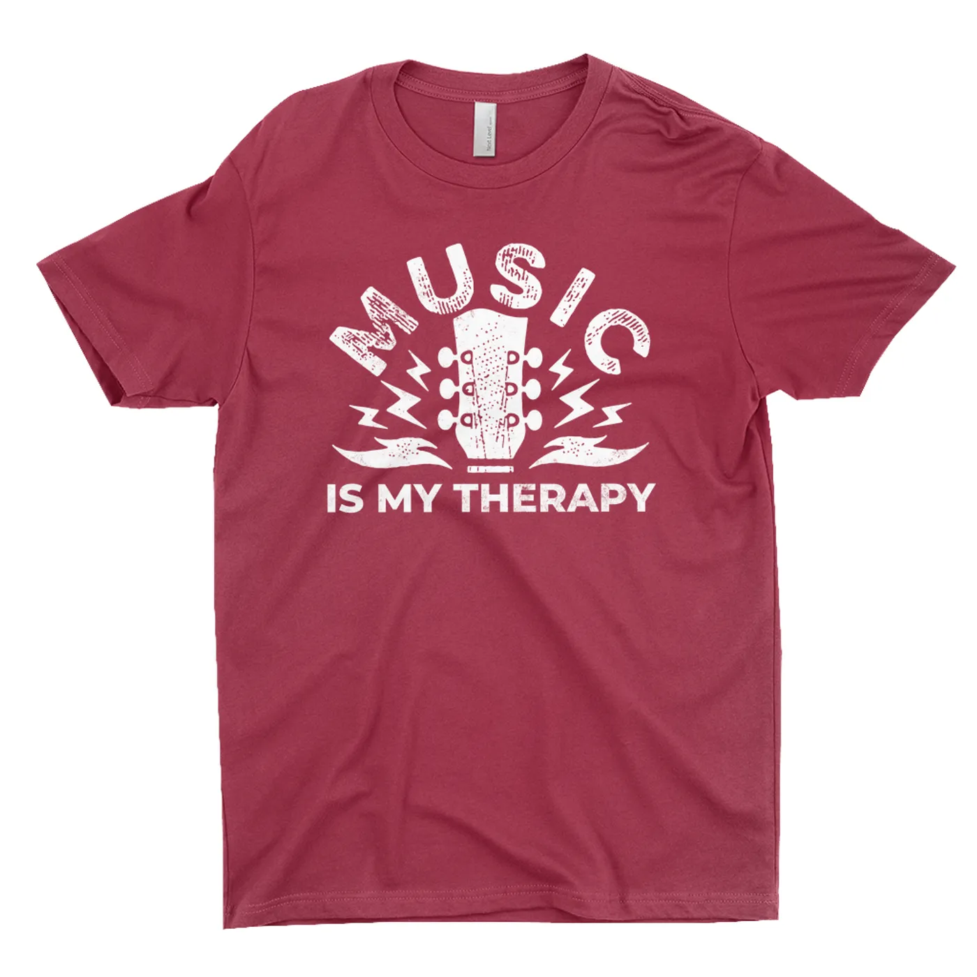 Merchbar Music Life T-Shirt | Music Is My Therapy Merchbar Music Life Shirt