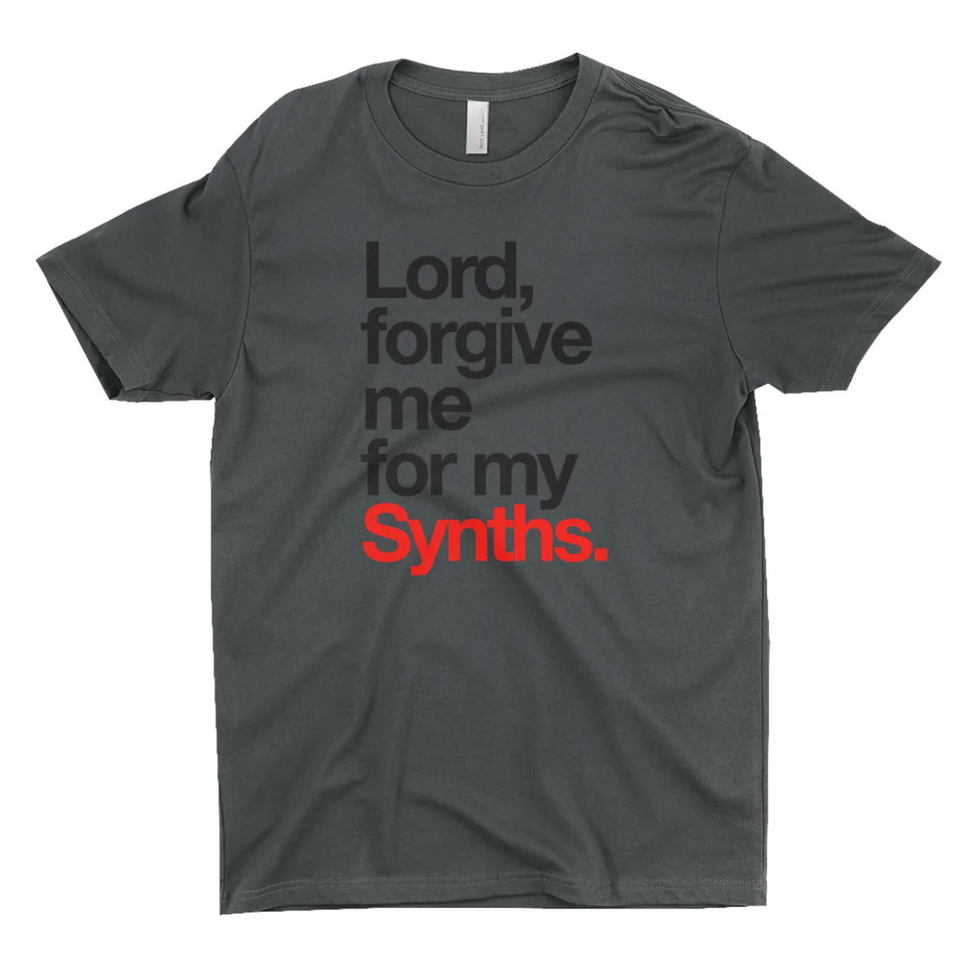Merchbar Music Life T-Shirt | Forgive Me For My Synths Merchbar Music Life Shirt