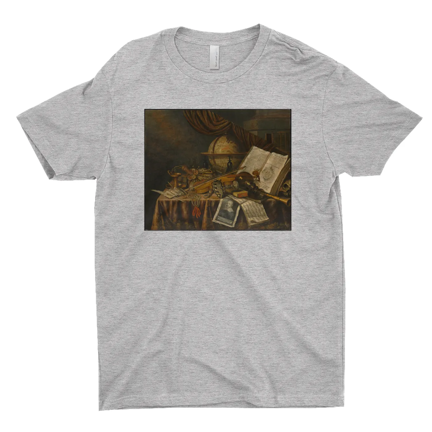 Merchbar Museum Series T-Shirt | Vanitas Still Life Merchbar Museum Series Shirt