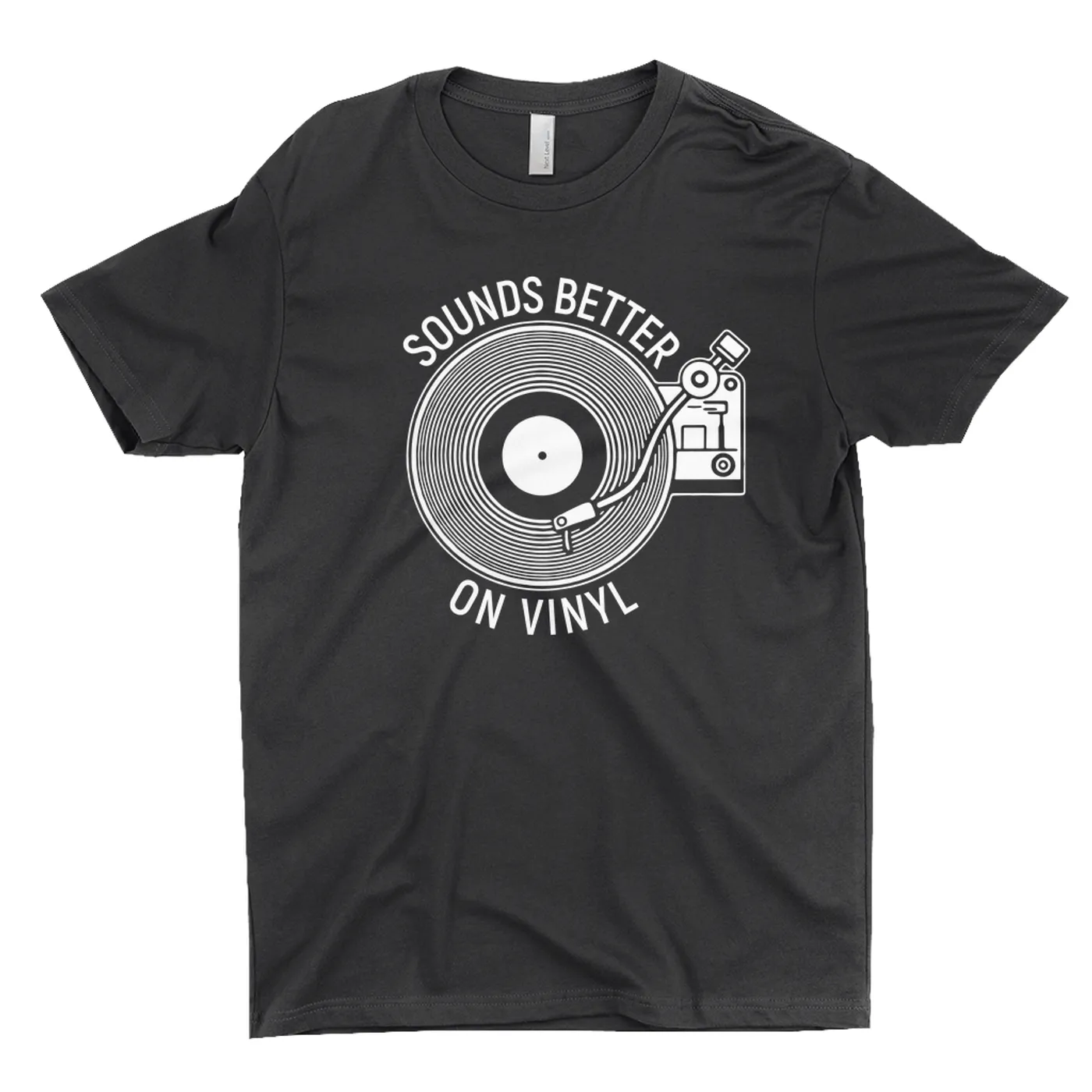 Merchbar Music Life T-Shirt | Vinyl Sounds Better Merchbar Music Life Shirt