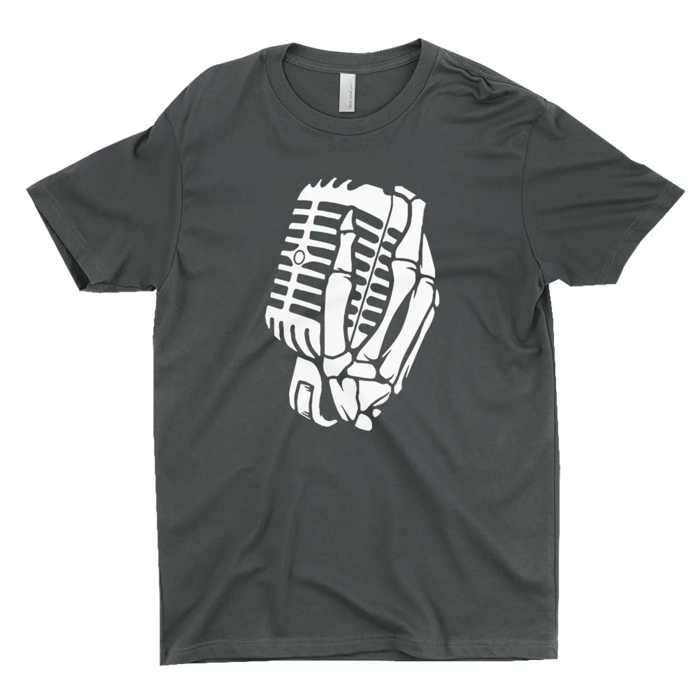 Merchbar Music Life T-Shirt | Skelehands On The Mic Merchbar Music Life Shirt