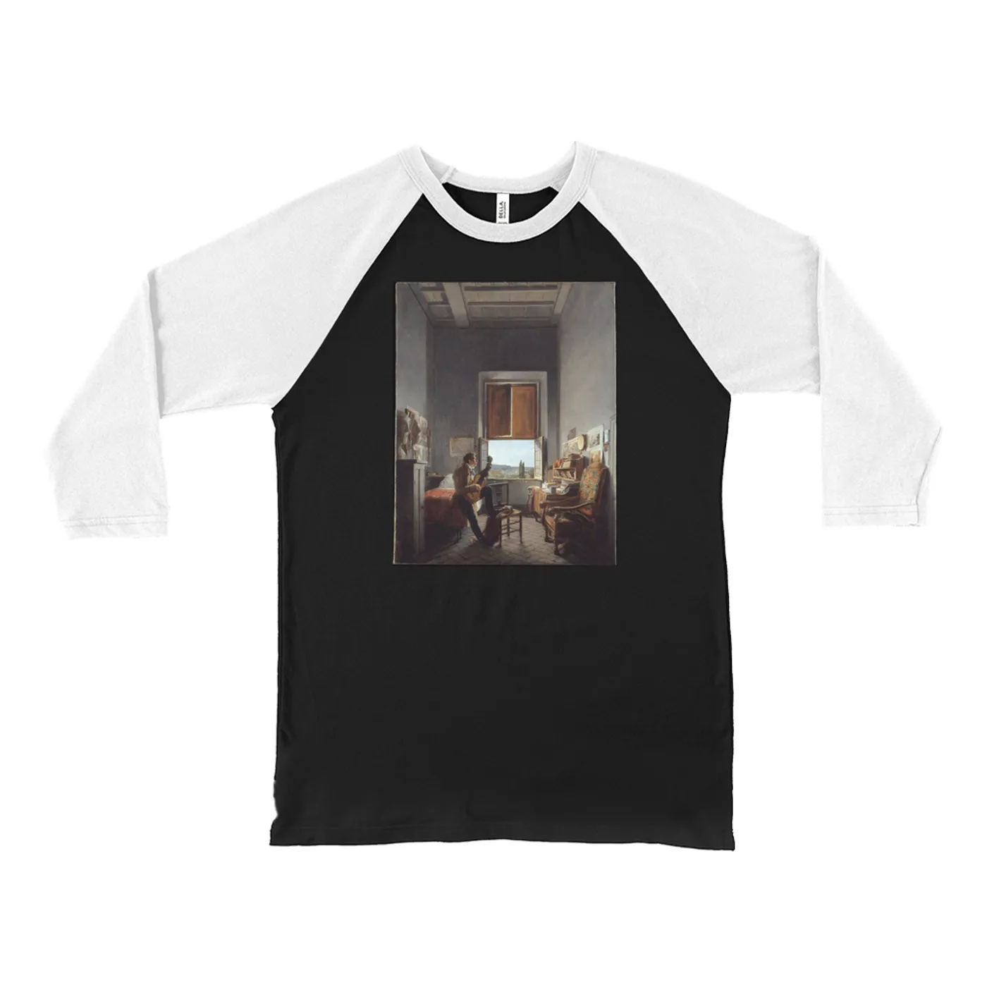Merchbar Museum Series 3/4 Sleeve Baseball Tee | Léon Pallière Merchbar Museum Series Shirt