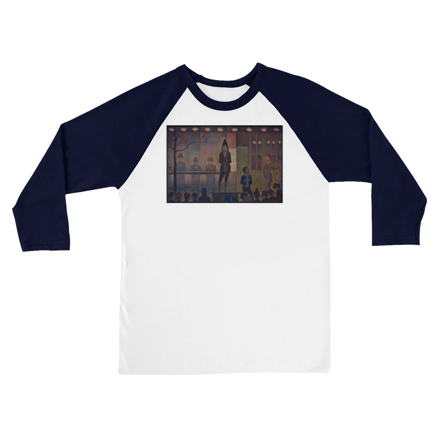 Merchbar Museum Series 3/4 Sleeve Baseball Tee | Circus Sideshow Merchbar Museum Series Shirt