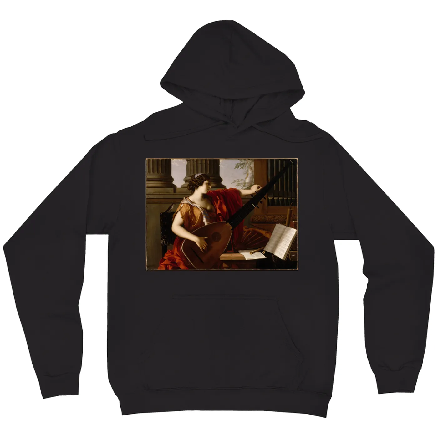 Merchbar Museum Series Hoodie | Allegory of Music Merchbar Museum Series Hoodie