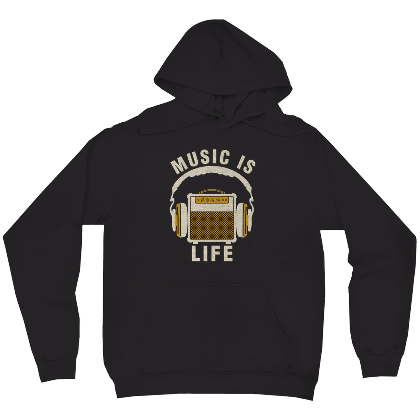 Merchbar Music Life Hoodie | Music Amps Life Merchbar Music Life Hoodie