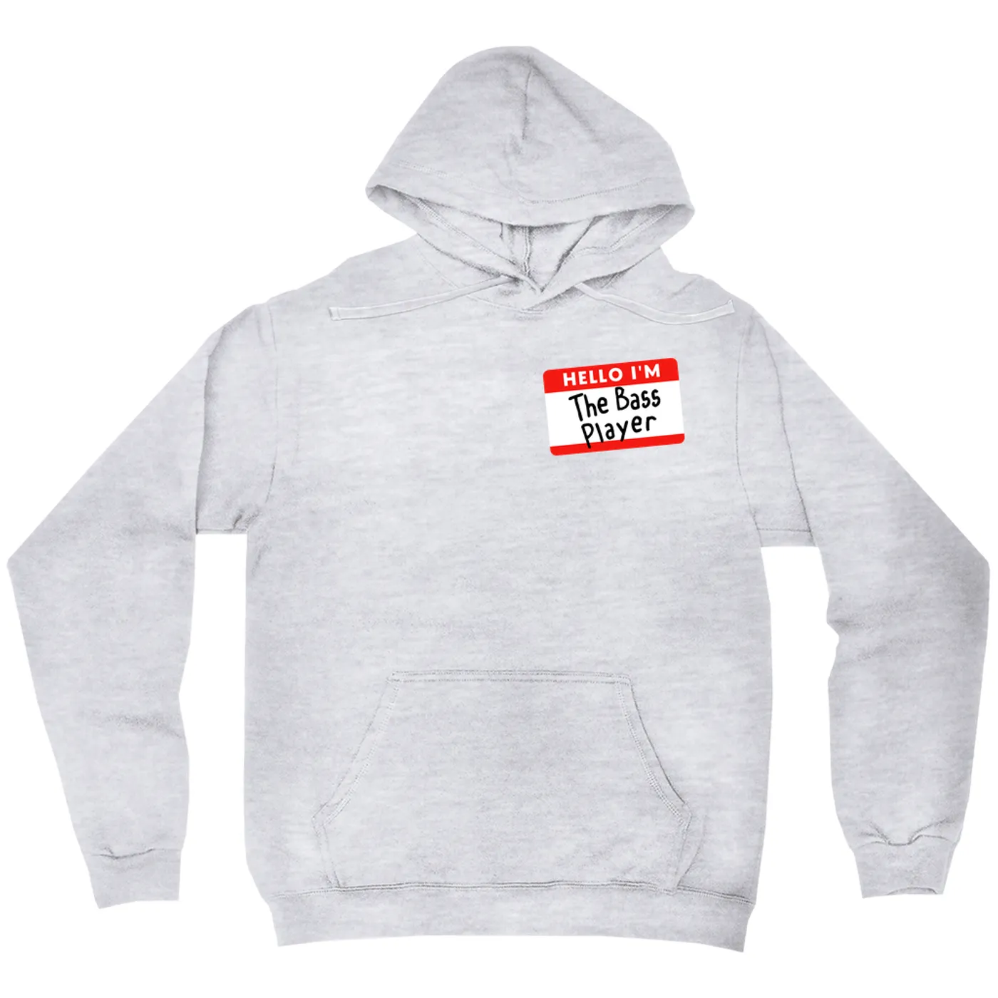 Merchbar Music Life Hoodie | Hello I'm The Bass Player Merchbar Music Life Hoodie