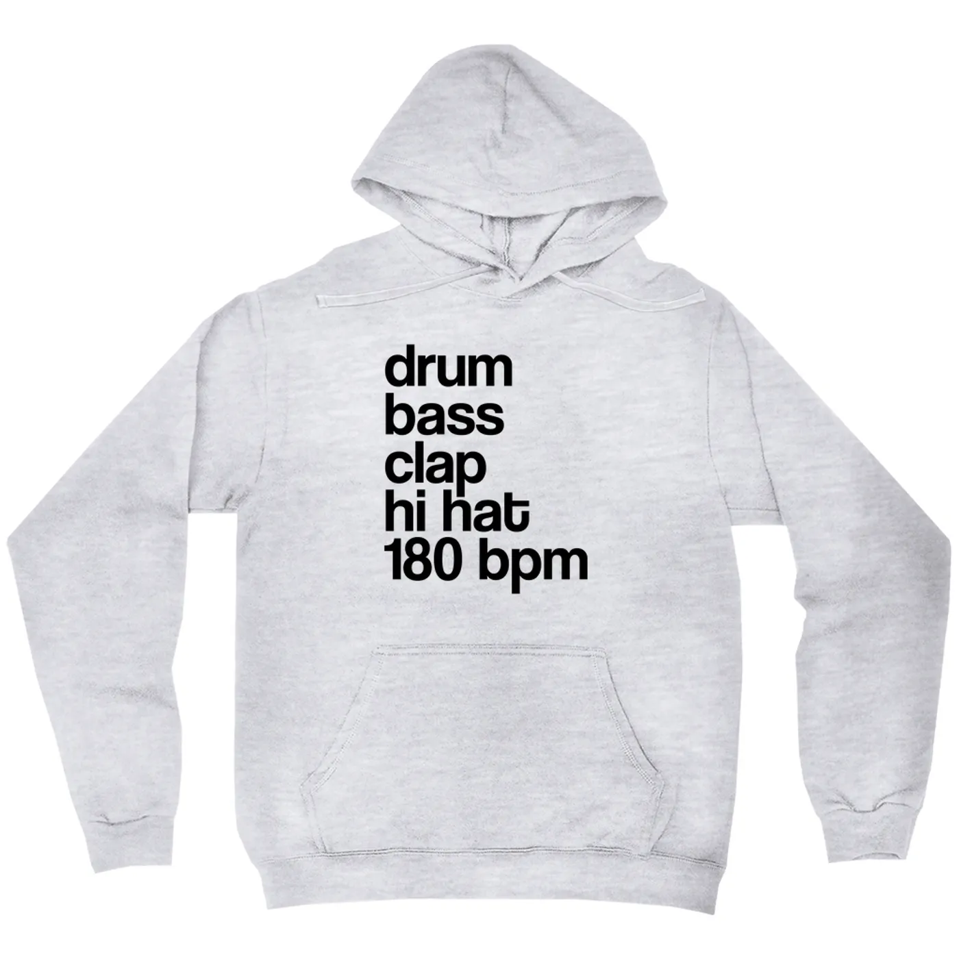 Merchbar Music Life Hoodie | Drum Bass Clap Merchbar Music Life Hoodie