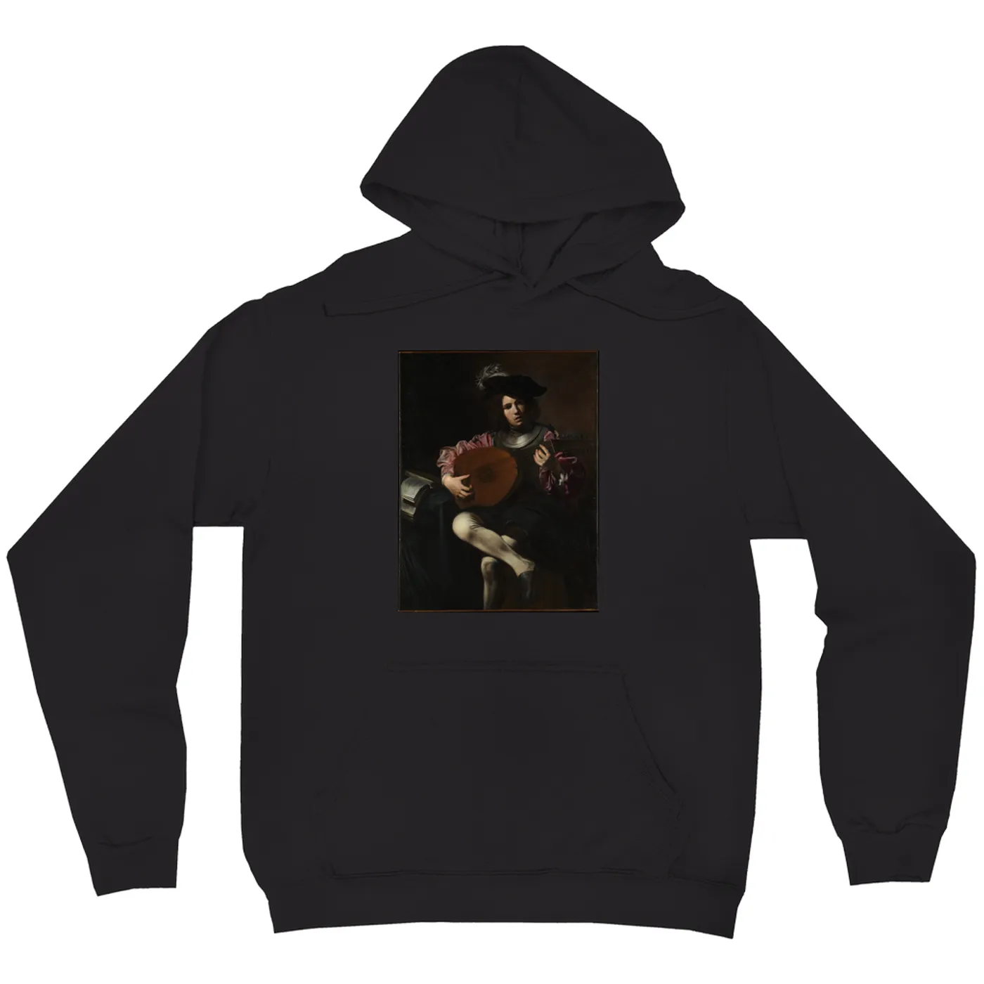 Merchbar Museum Series Hoodie | Lute Player Merchbar Museum Series Hoodie