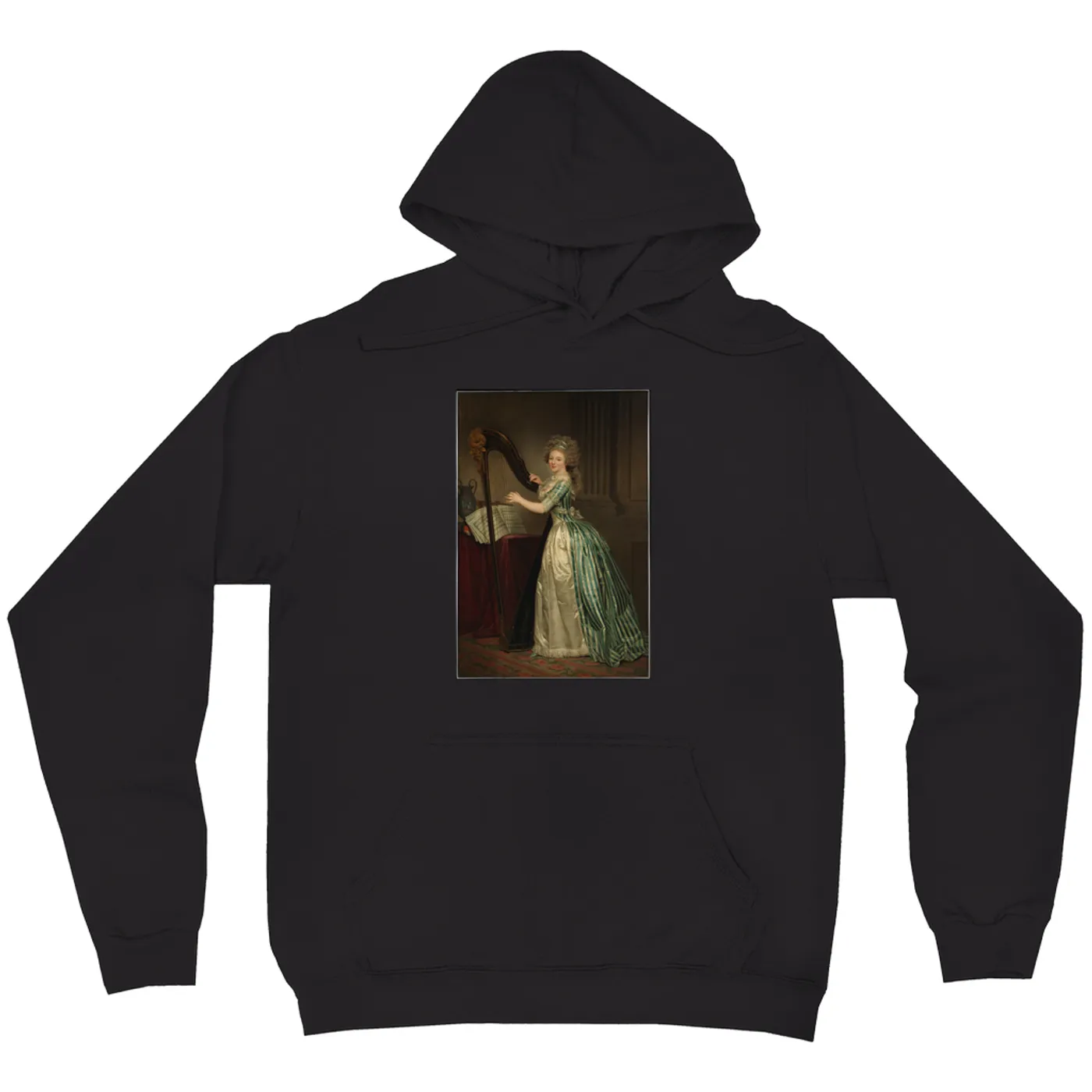 Merchbar Museum Series Hoodie | Self-Portrait with a Harp Merchbar Museum Series Hoodie